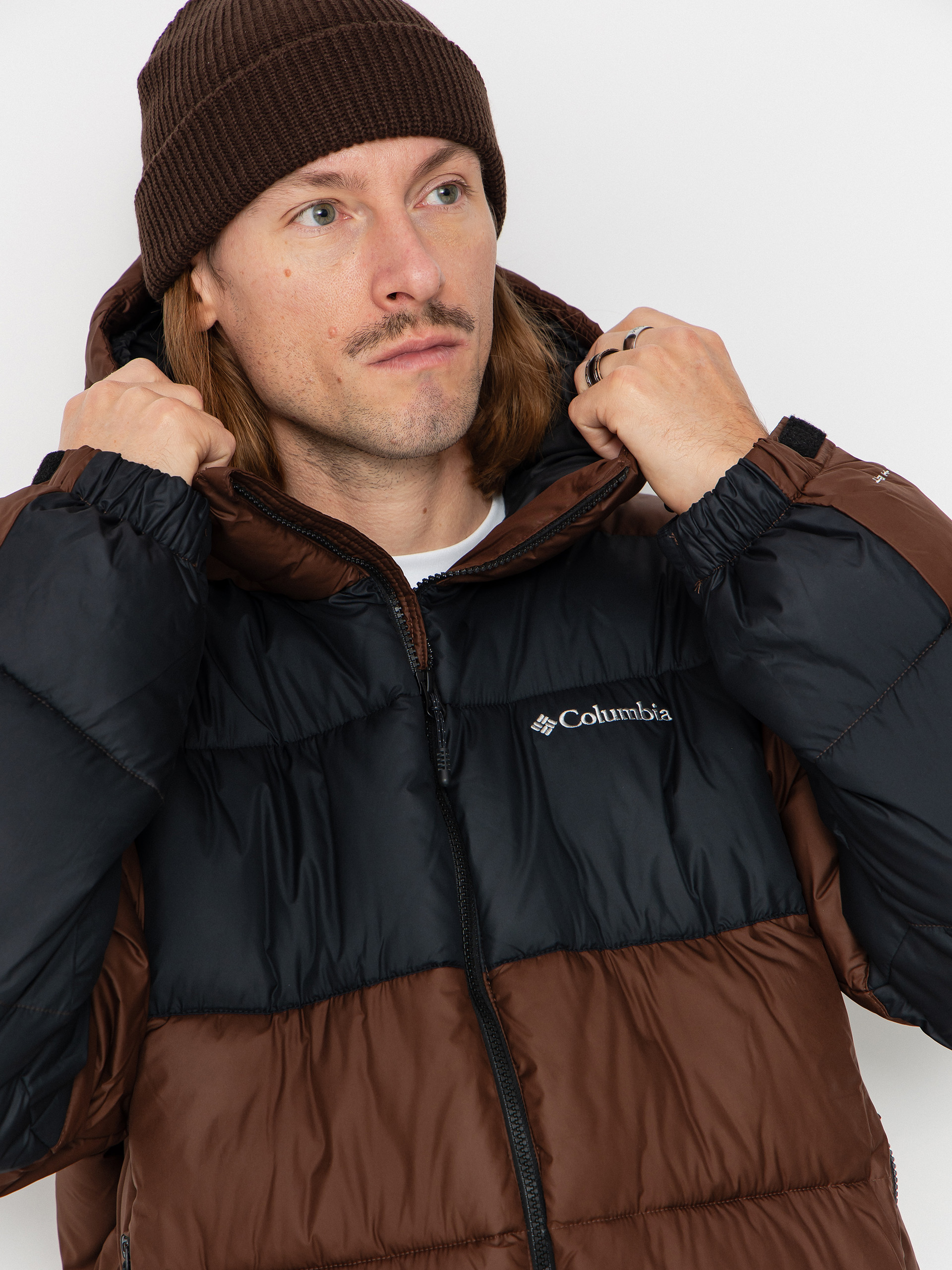 Geacă Columbia Pike Lake II Hooded (tobacco/black)