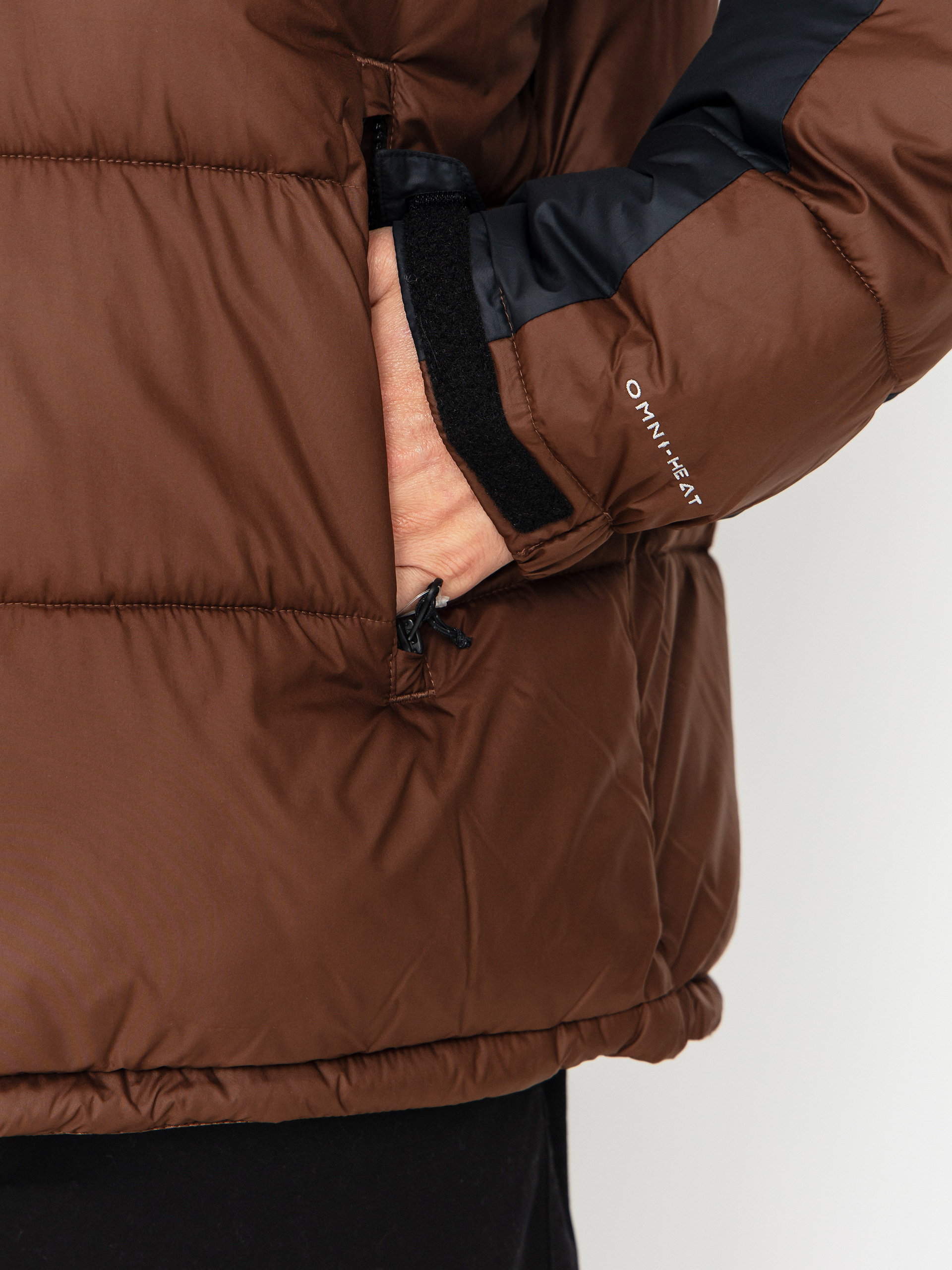 Geacă Columbia Pike Lake II Hooded (tobacco/black)