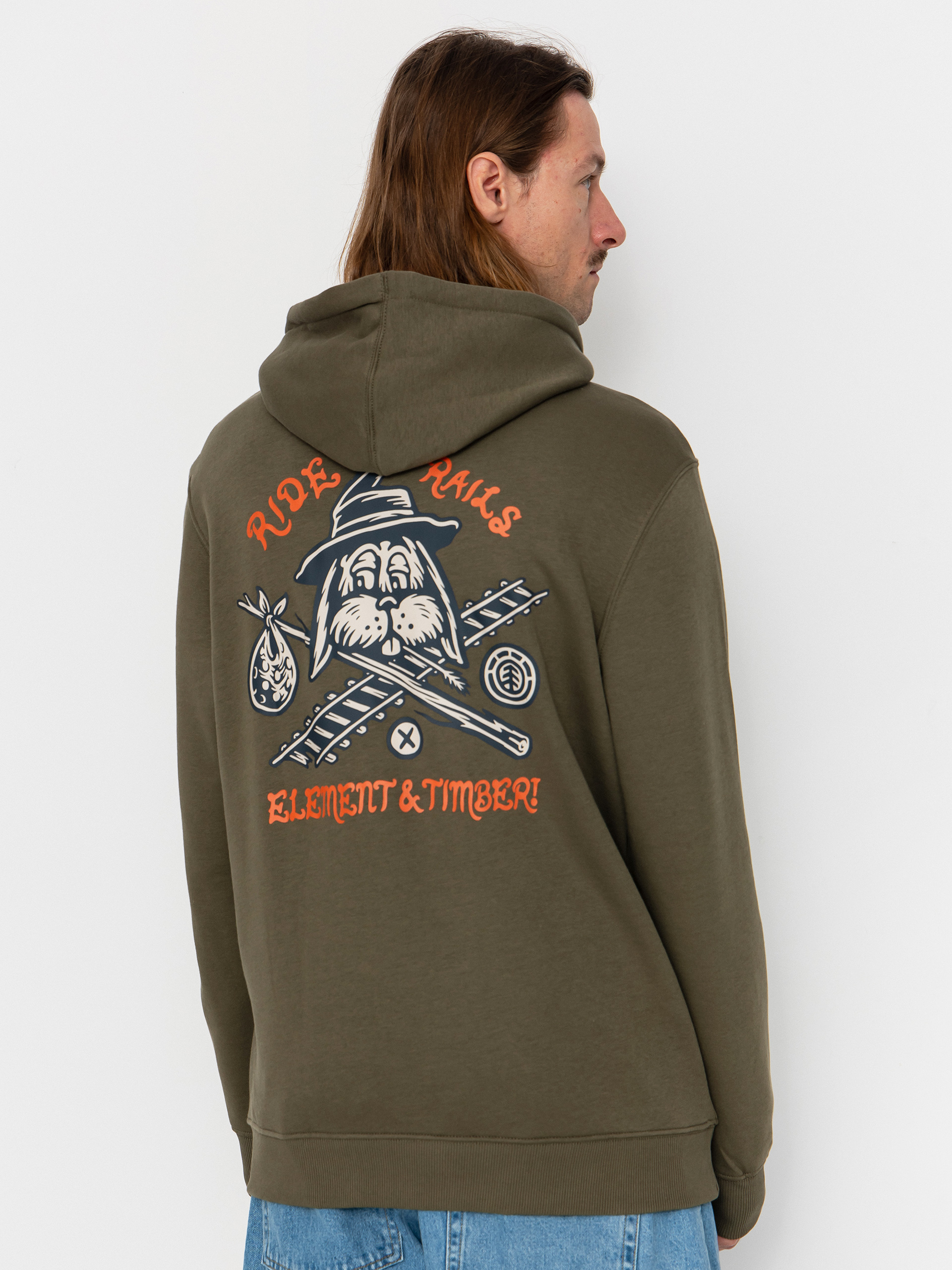 Hanorac cu glugă Element Timber Hobos HD