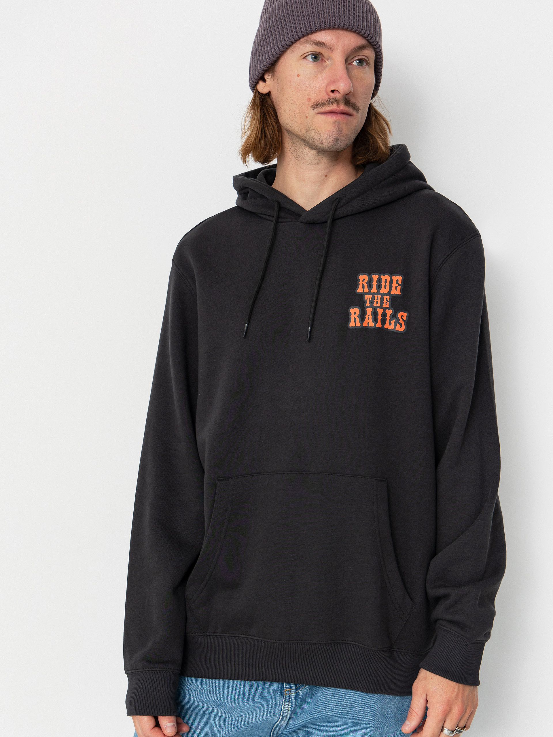 Hanorac cu glugă Element Timber Guard Dogs HD (off black)