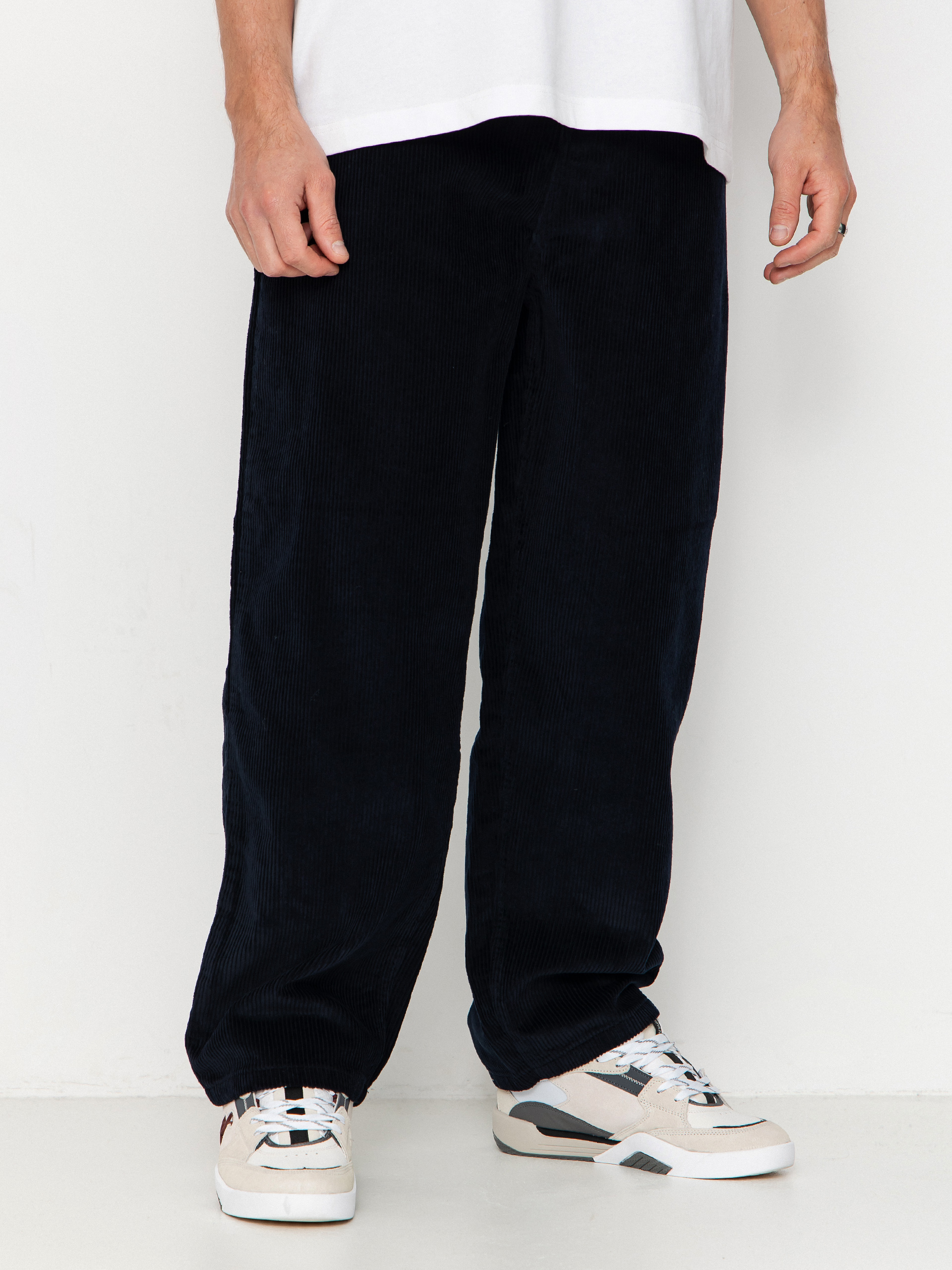 Pantaloni Wasted Paris Corduroy Casper (navy)