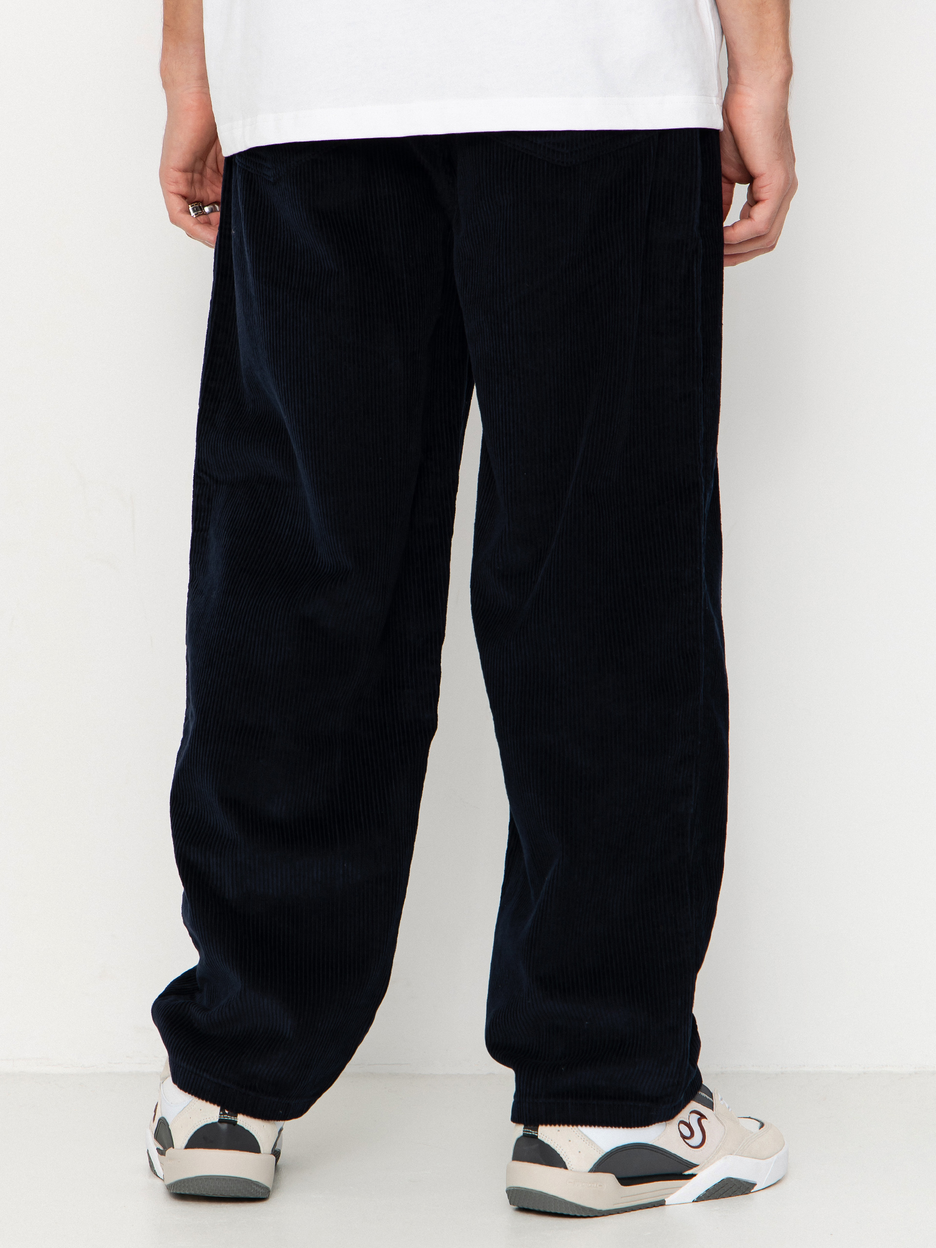 Pantaloni Wasted Paris Corduroy Casper (navy)