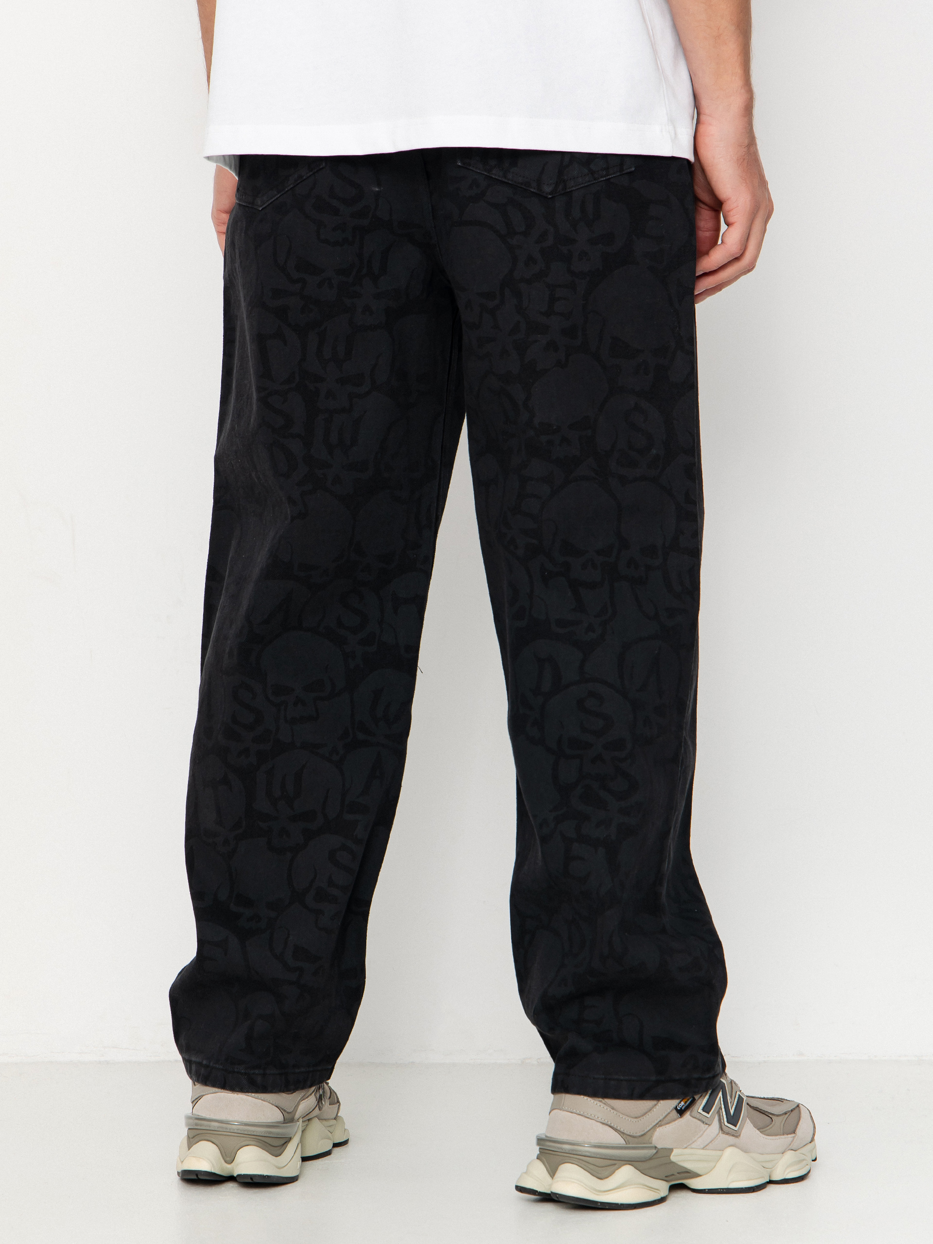 Pantaloni Wasted Paris Bury Casper (black/faded black)