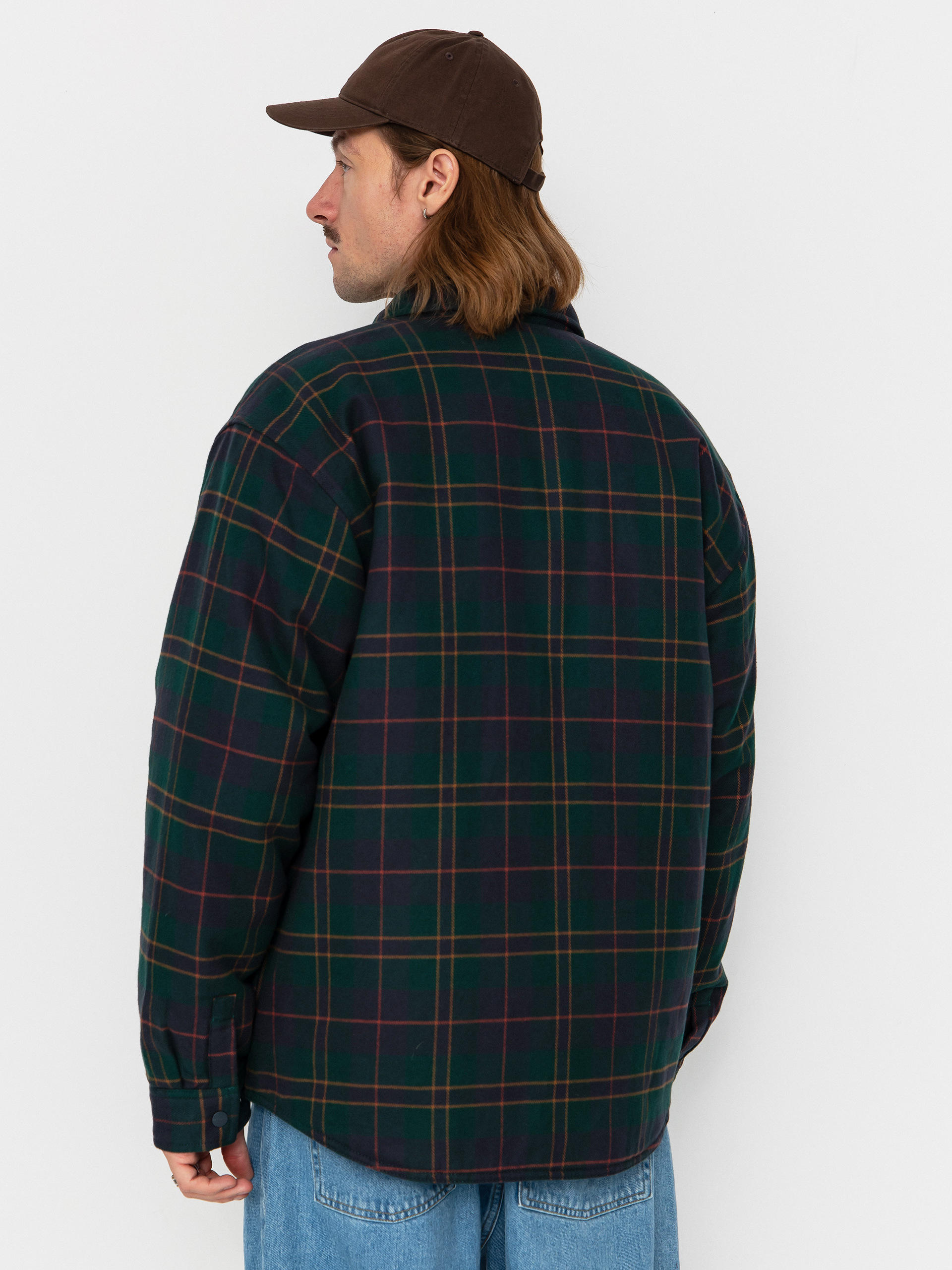 Geacă Carhartt WIP Gargan (gargan check/dark fir)