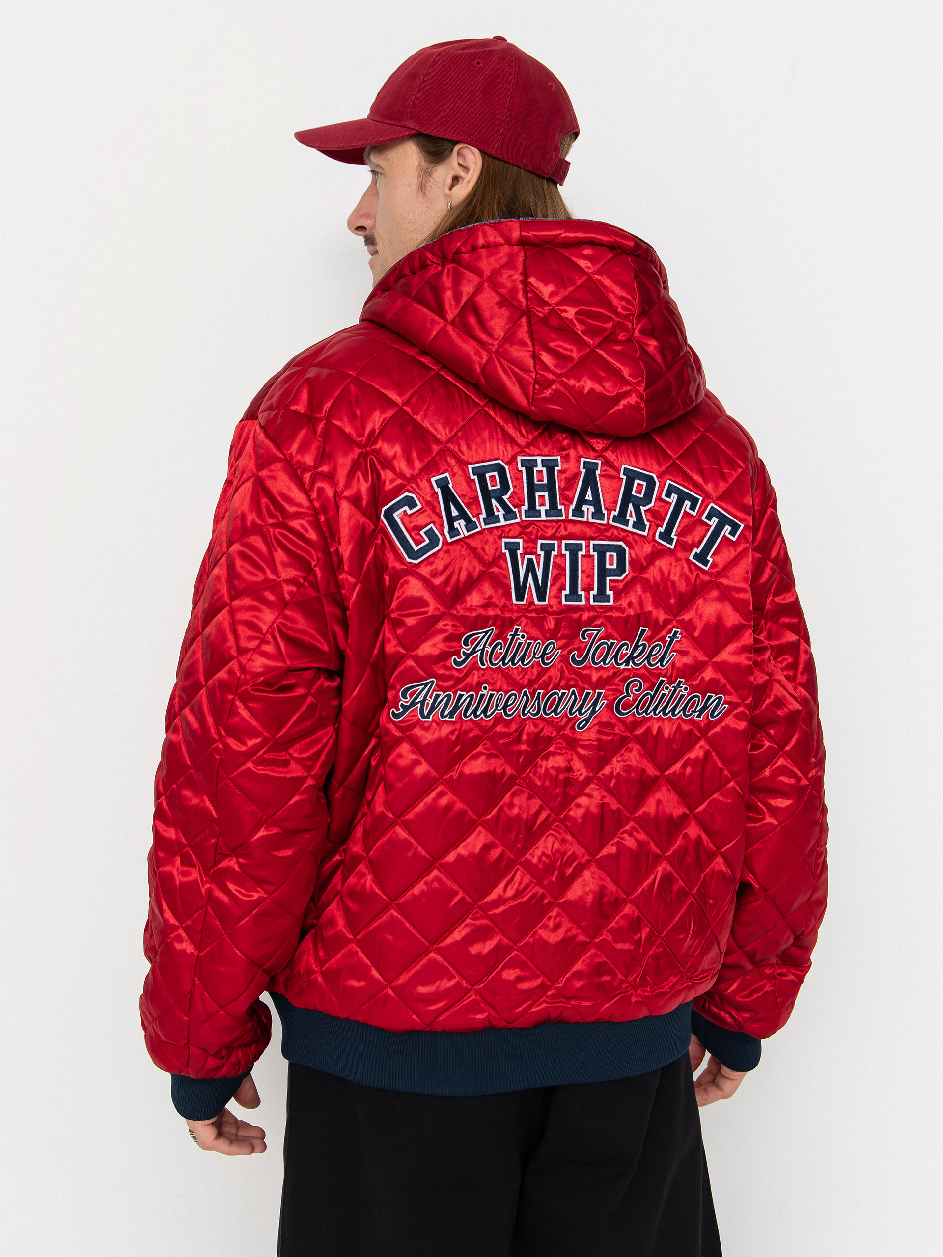 Geacă Carhartt WIP 50 Years Anniversary OG Active (blue/usa red/stone bleached)