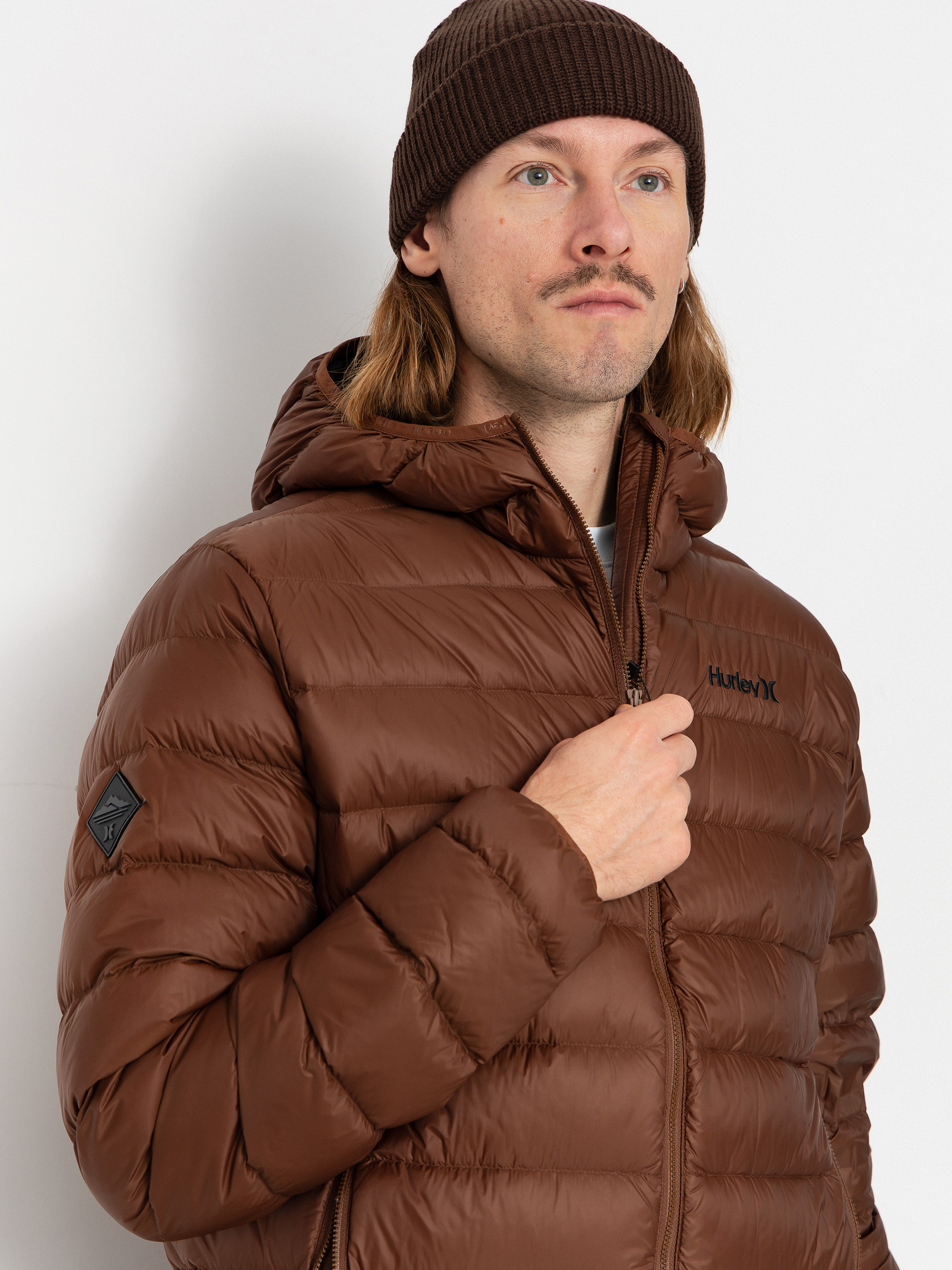 Geacă Hurley Cayuga Puffer (hickory brown)