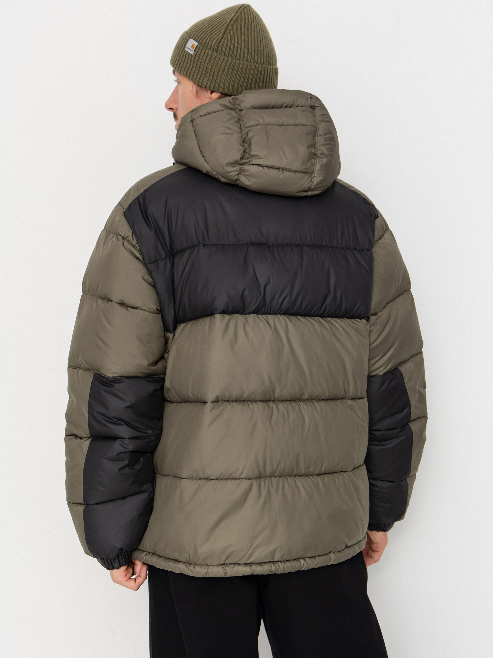 Geacă Columbia Pike Lake II Hooded (stone green/shark)