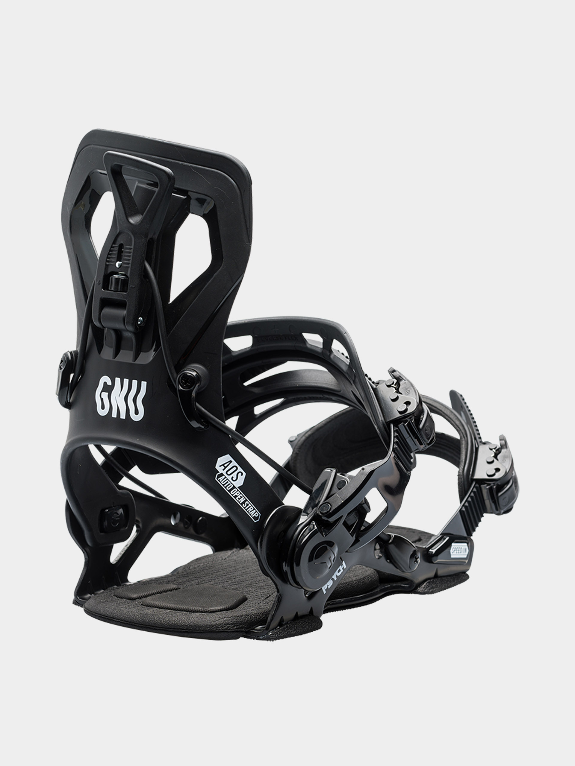 Legături pentru snowboard Gnu Psych (black)