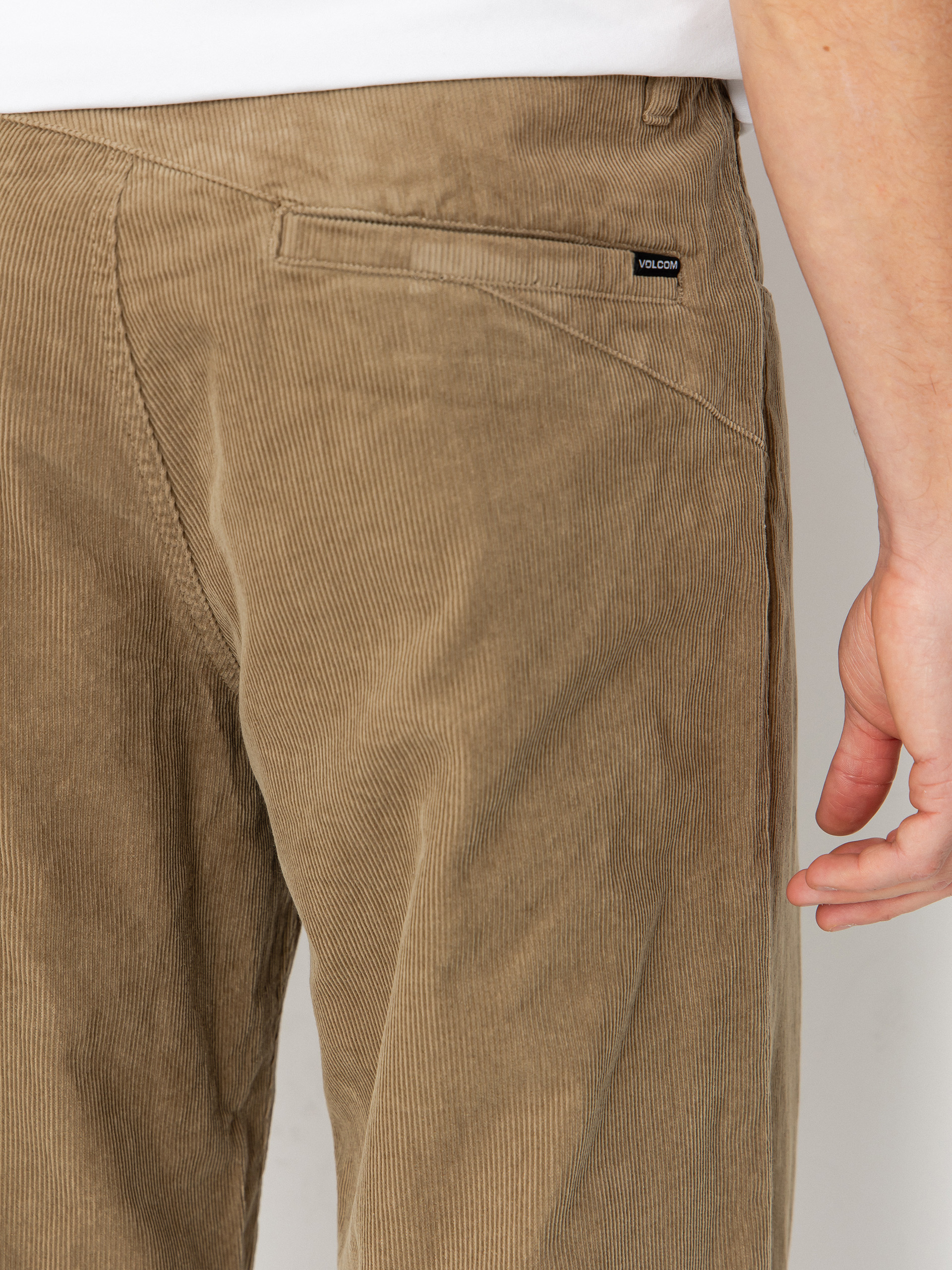 Pantaloni Volcom Frickin Loose Tapered Cord (khaki)