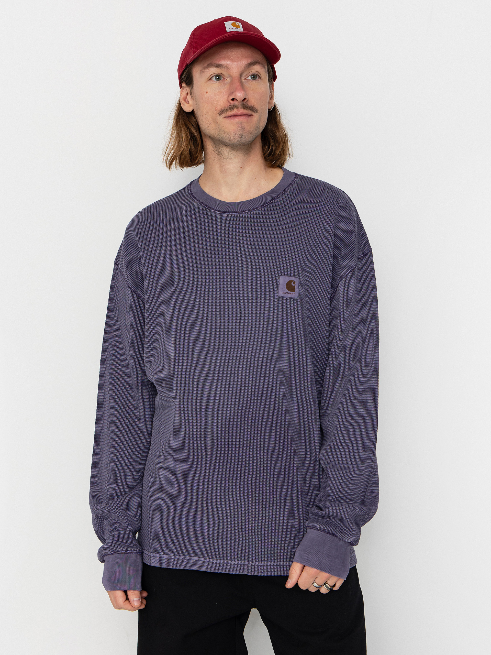 Longsleeve Carhartt WIP Vista Waffle (lakers/garment dyed)