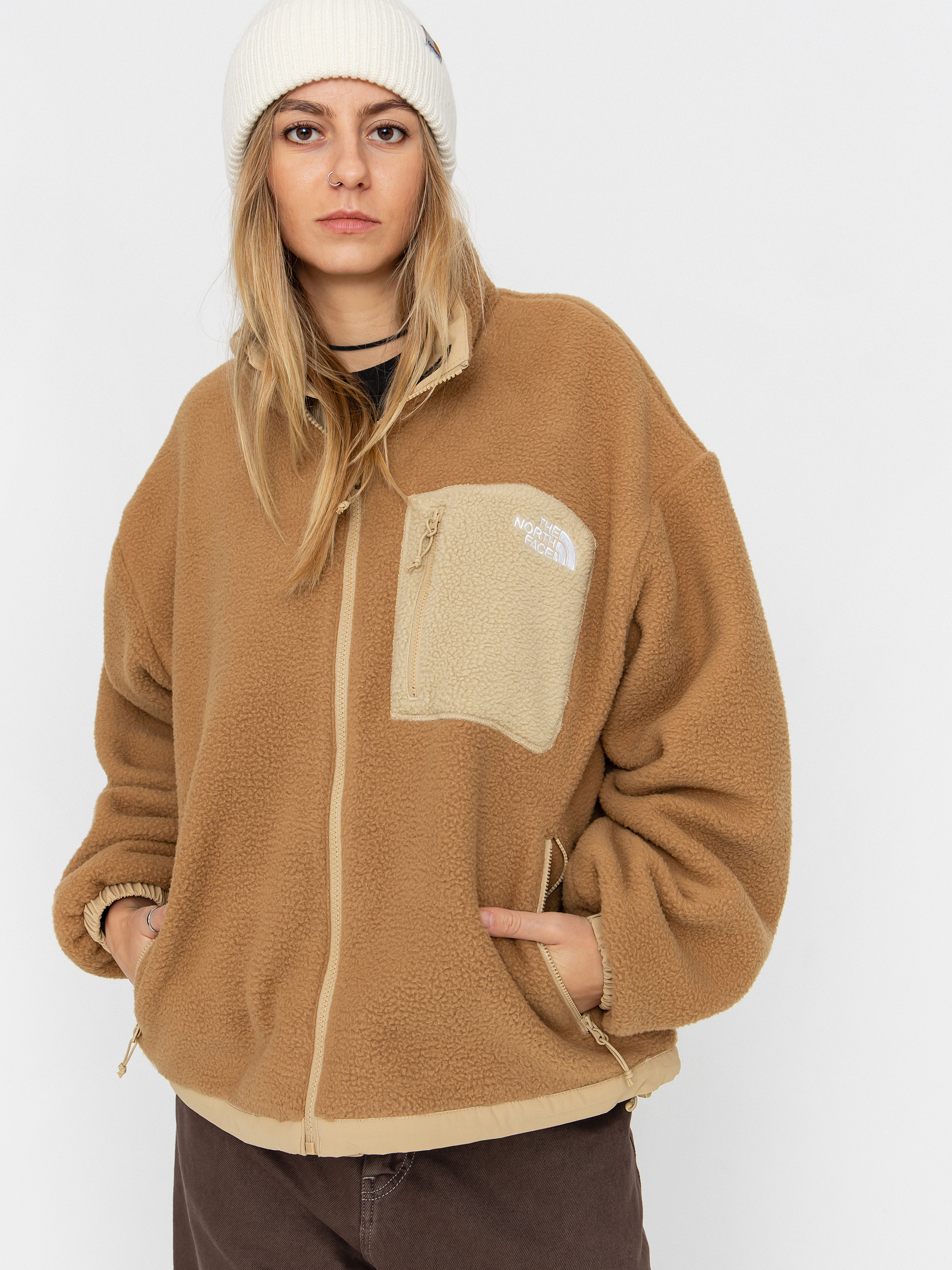 Geacă The North Face Yumiori Reversible (khaki stone/utility brown)