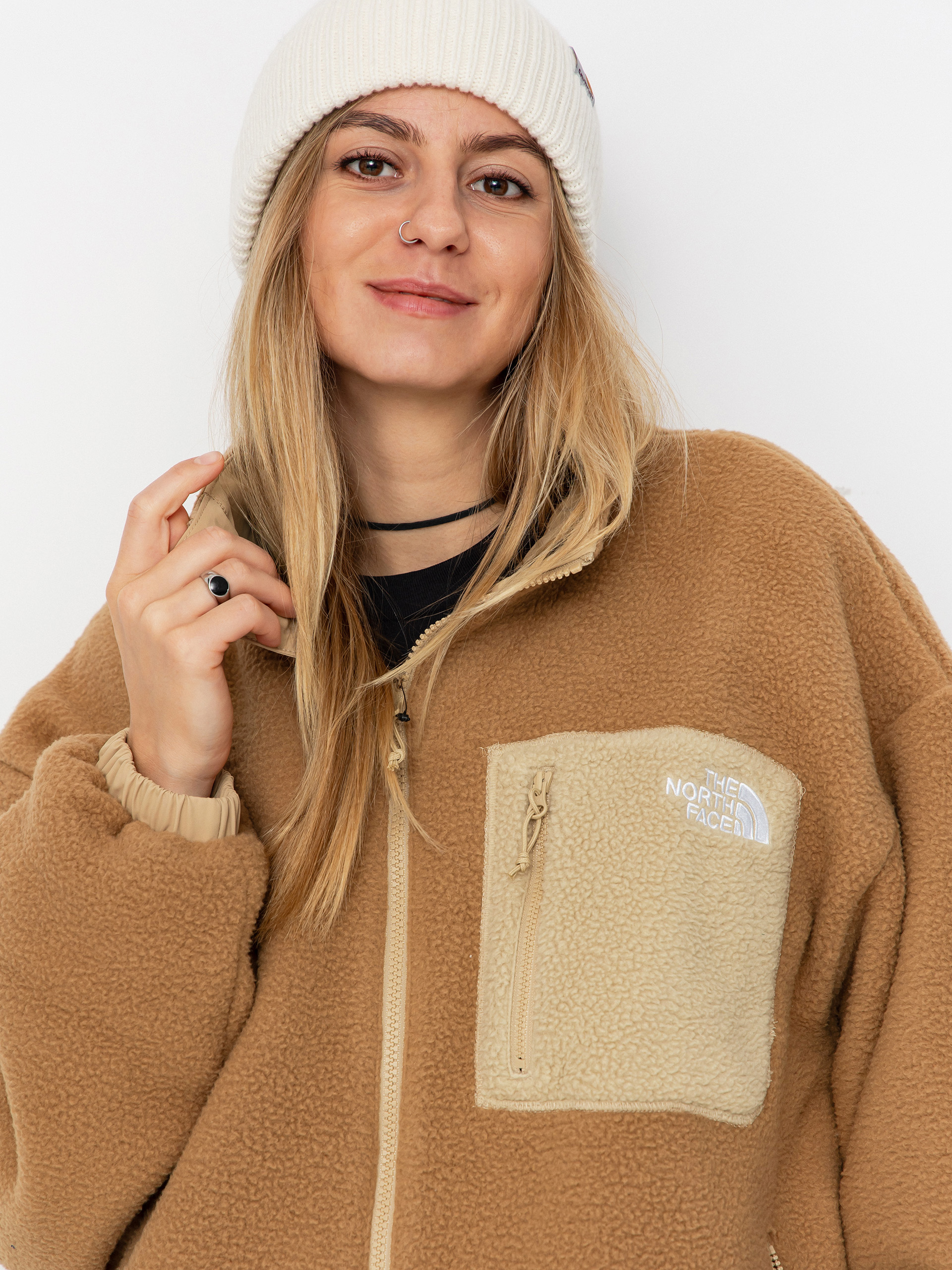 Geacă The North Face Yumiori Reversible (khaki stone/utility brown)