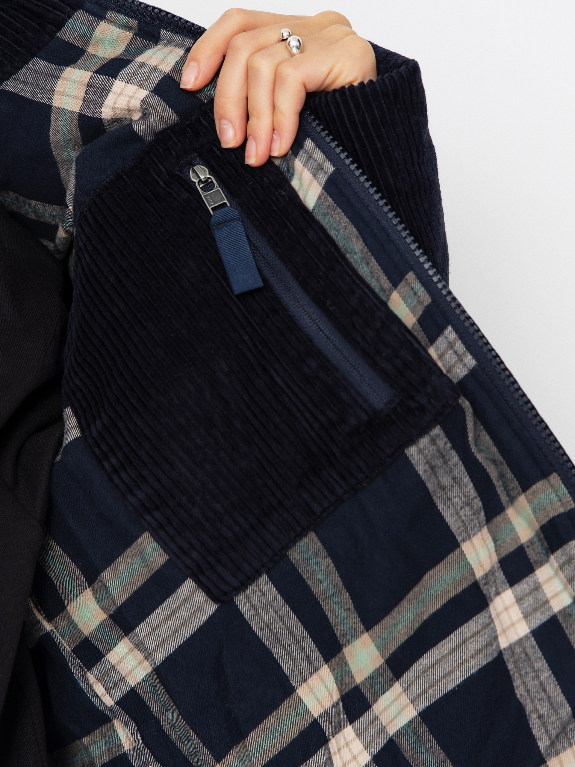 Geacă Patagonia Cord Fjord Wmn (sunken blue)