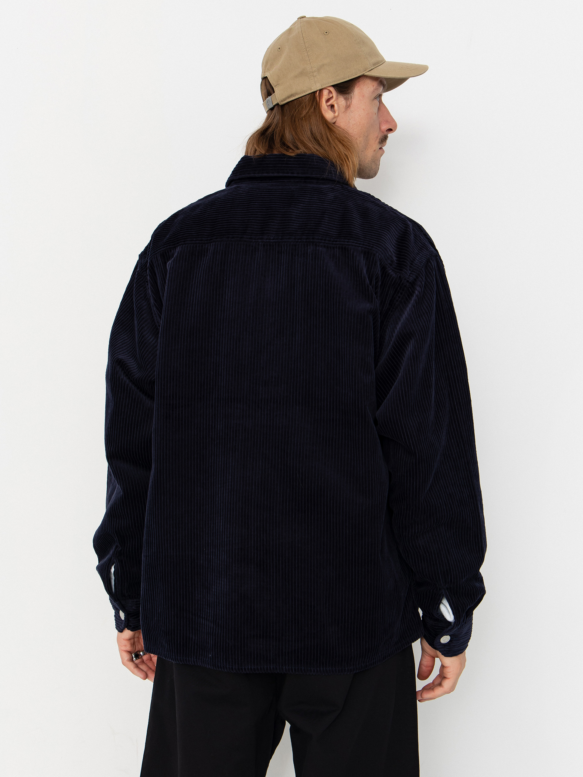 Geacă Carhartt WIP Reynold (dark navy/rinsed)