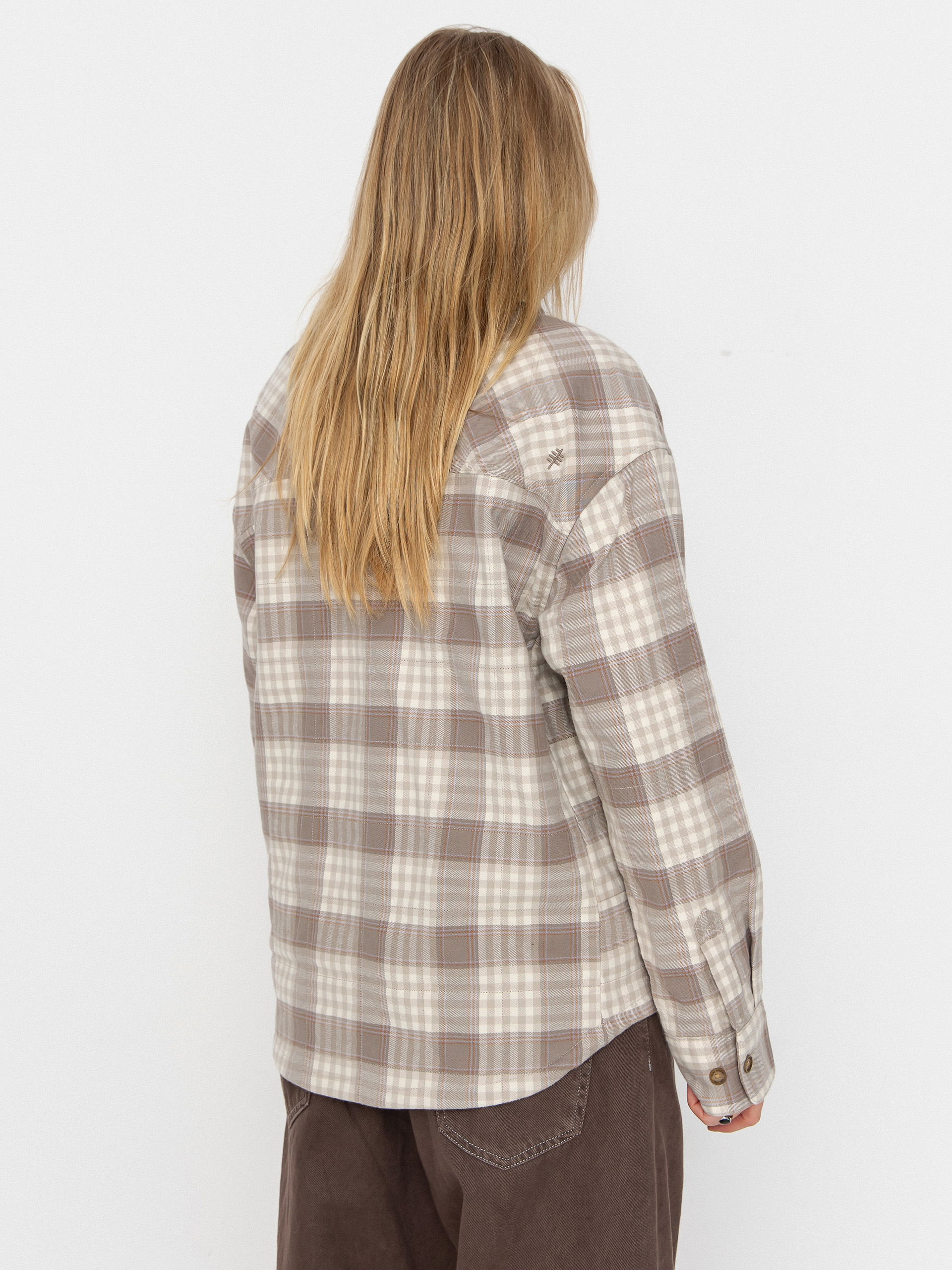 Cămașă Royal Robbins Vista Flannel Shacket Wmn (chalk antelope pld)