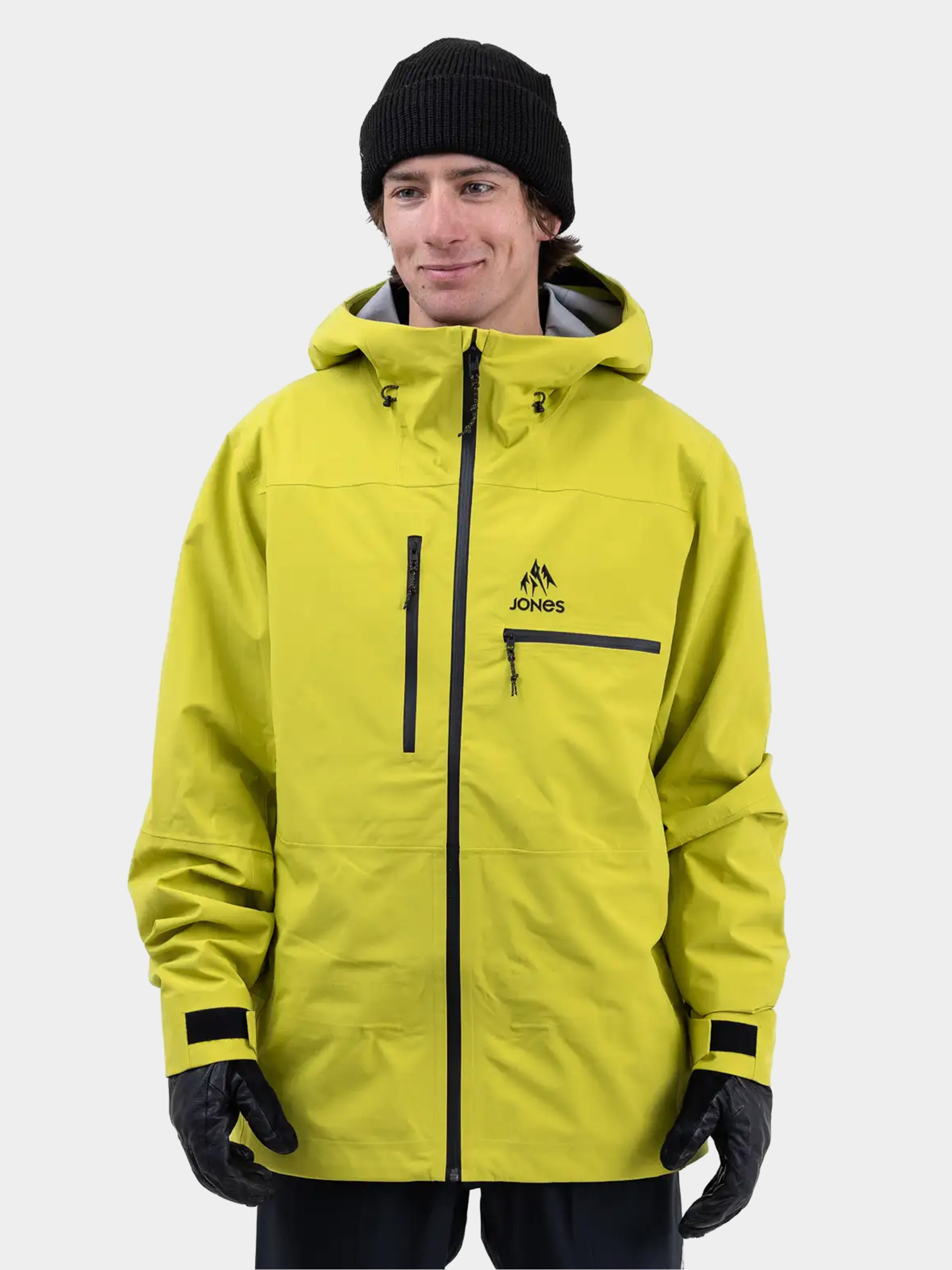 Pentru bărbați Geacă de snowboard Jones Snowboards Shralpinist Str Rec (lime green)