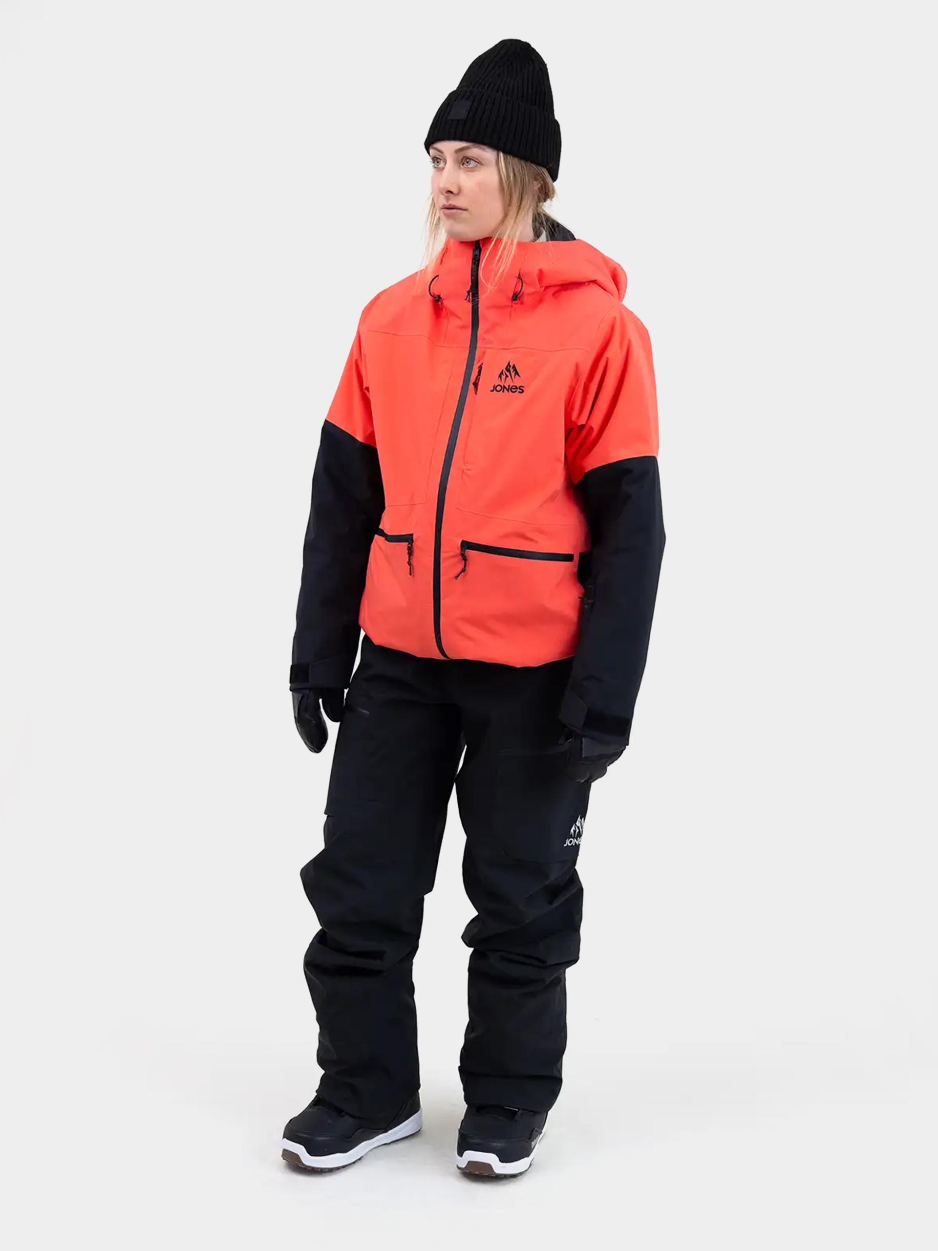 Pentru femei Geacă de snowboard Jones Snowboards Mtn Surf Rec (deep coral)