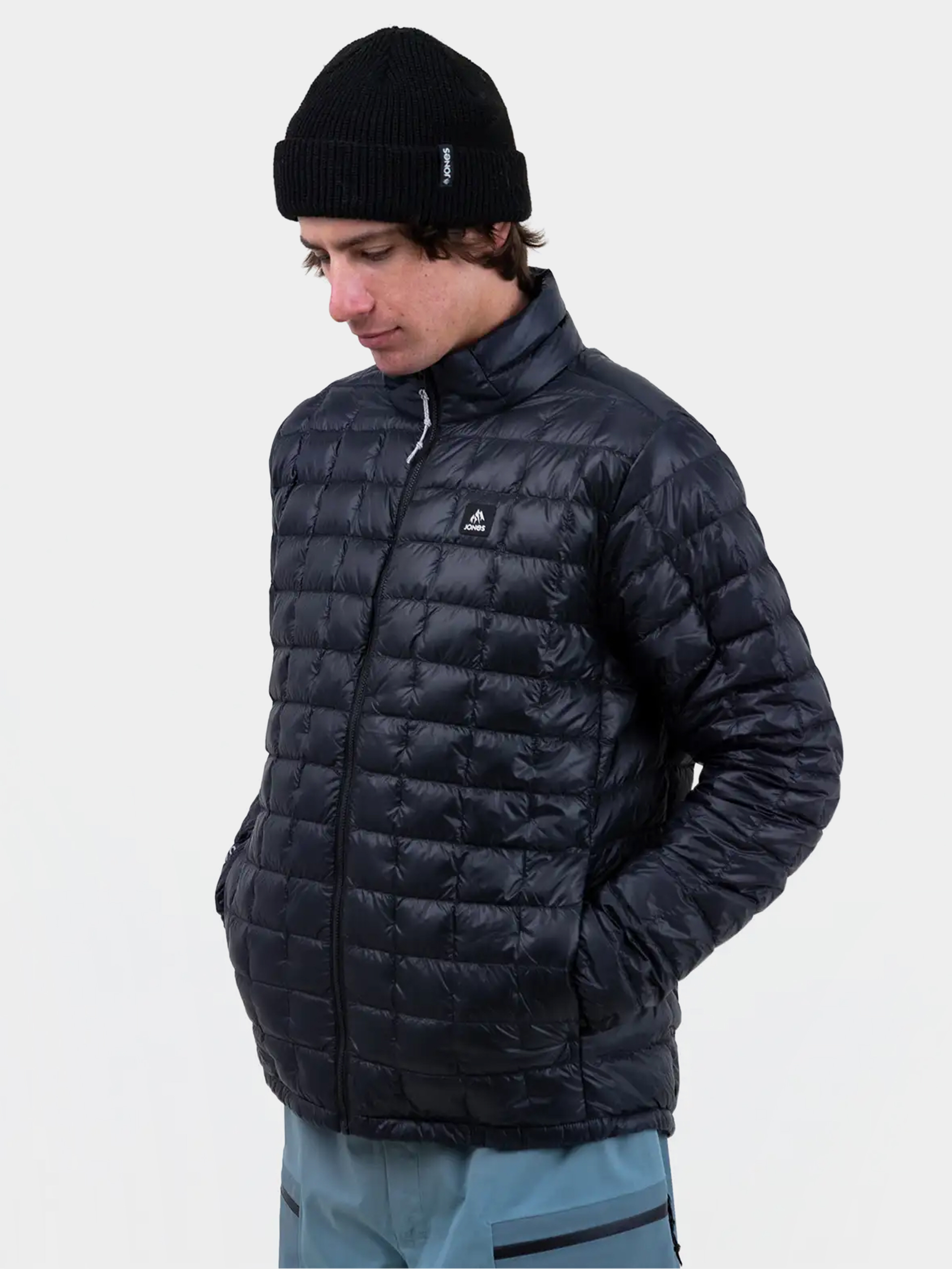 Pentru bărbați Geacă de snowboard Jones Snowboards Ult Re Up Down Rec (stealth black)