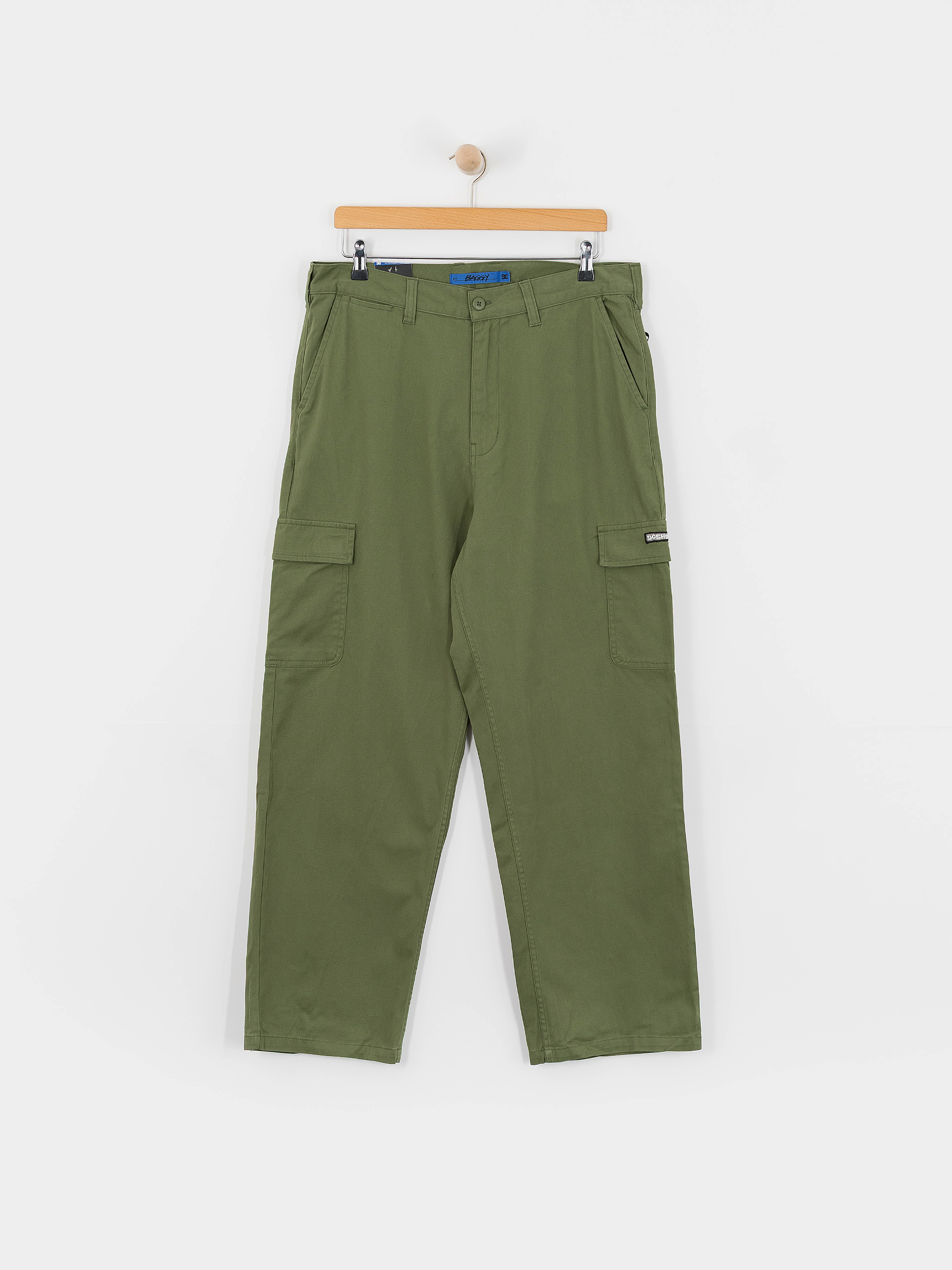 Pantaloni DC Worker Baggy Chino Cargo (bronze green)