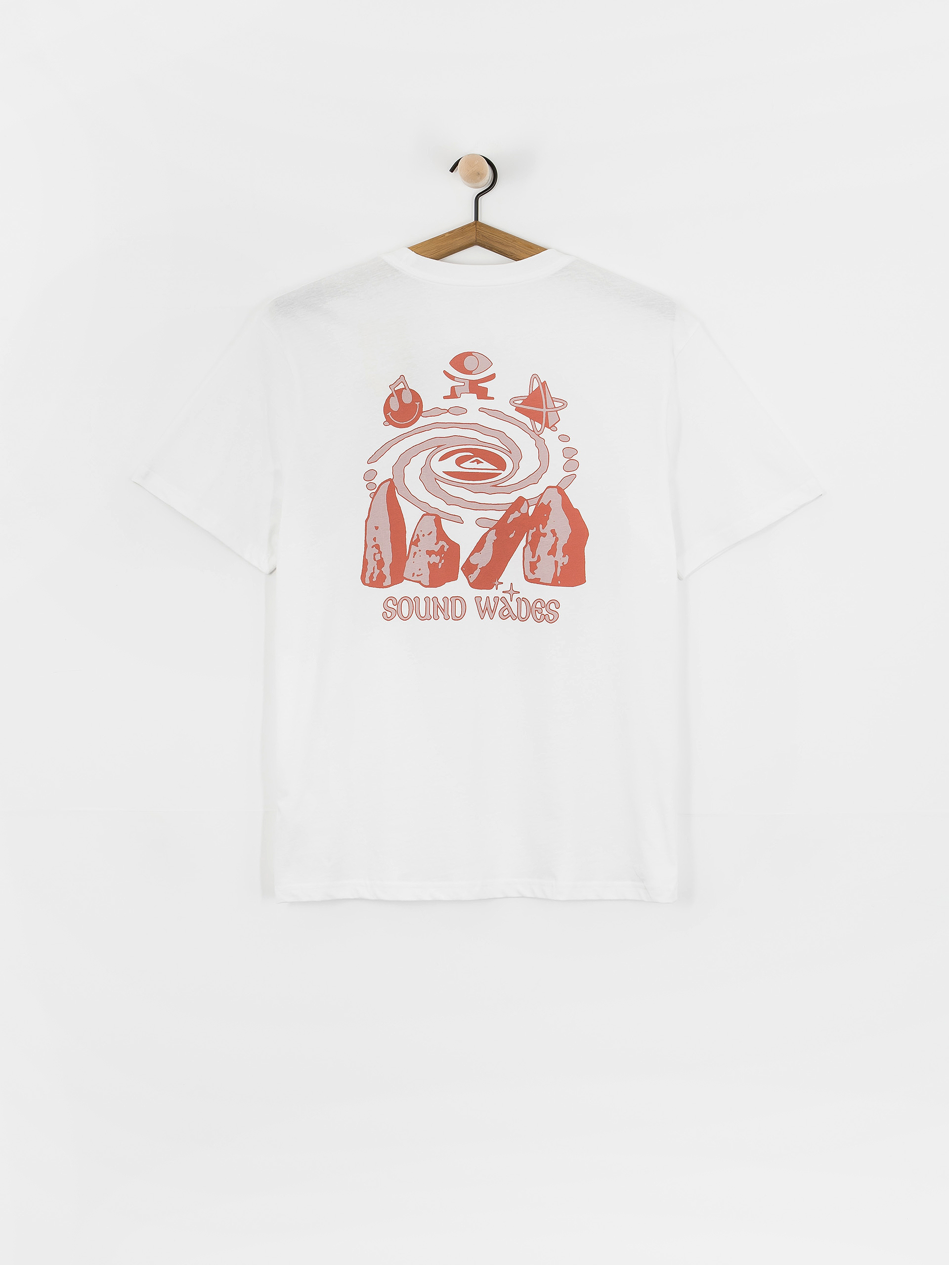 Tricou Quiksilver Ev Waves Festival (white)