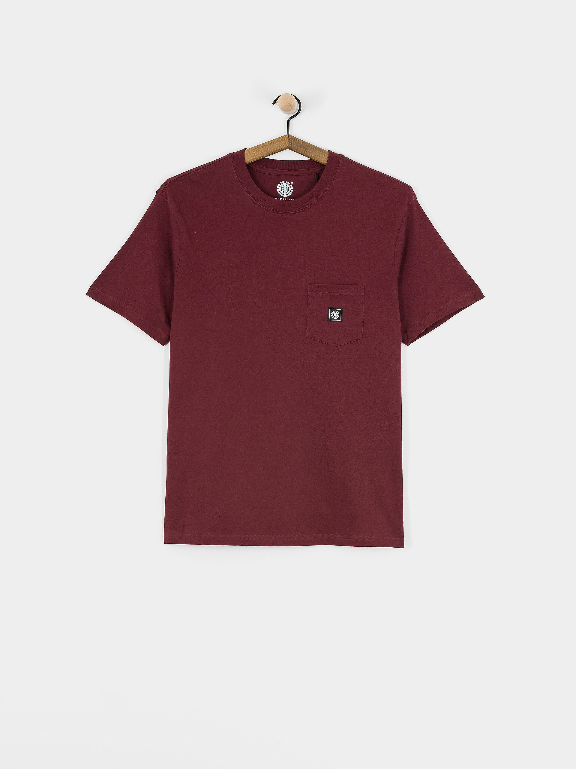 Tricou Element Icon Label Pocket (zinfandel)
