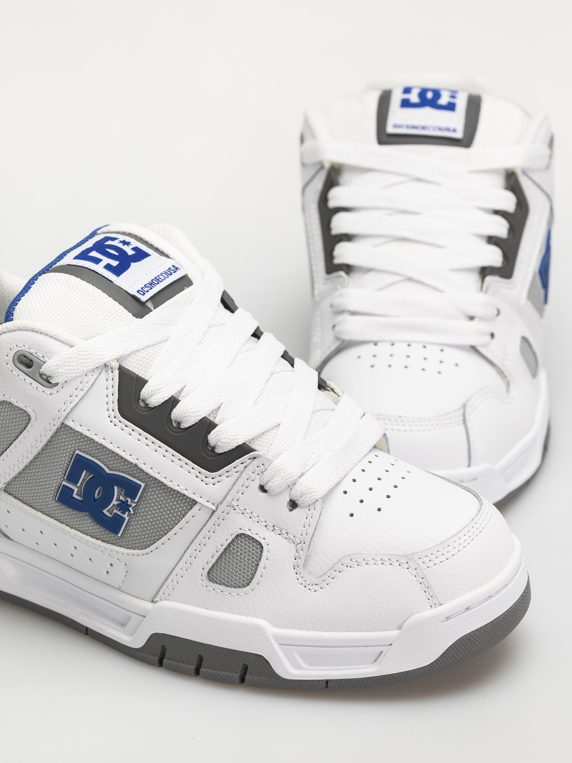 Pantofi DC Stag (white/blue/grey)