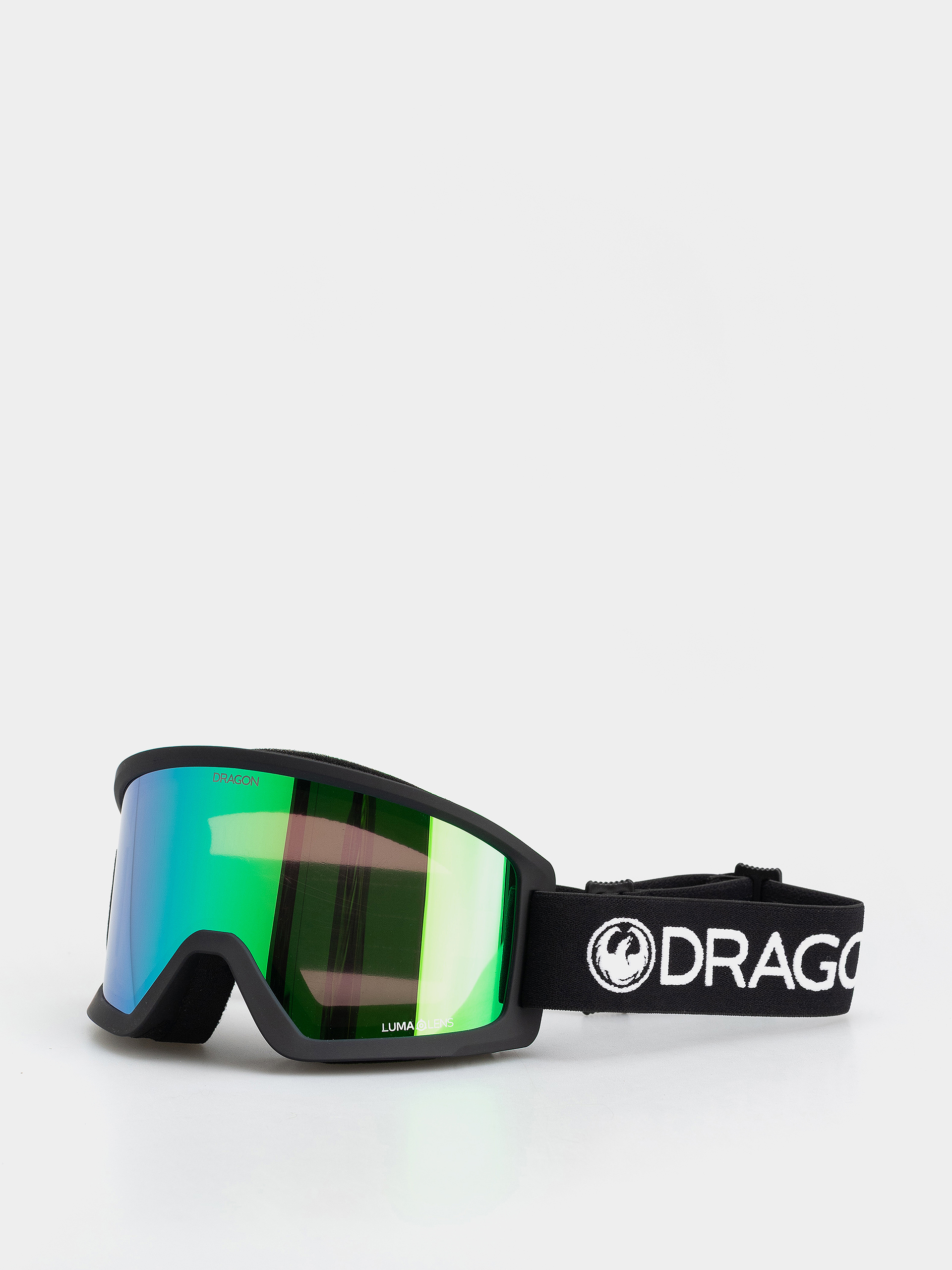 Ochelari pentru snowboard Dragon DX3 L OTG (black/lumalens green ion)