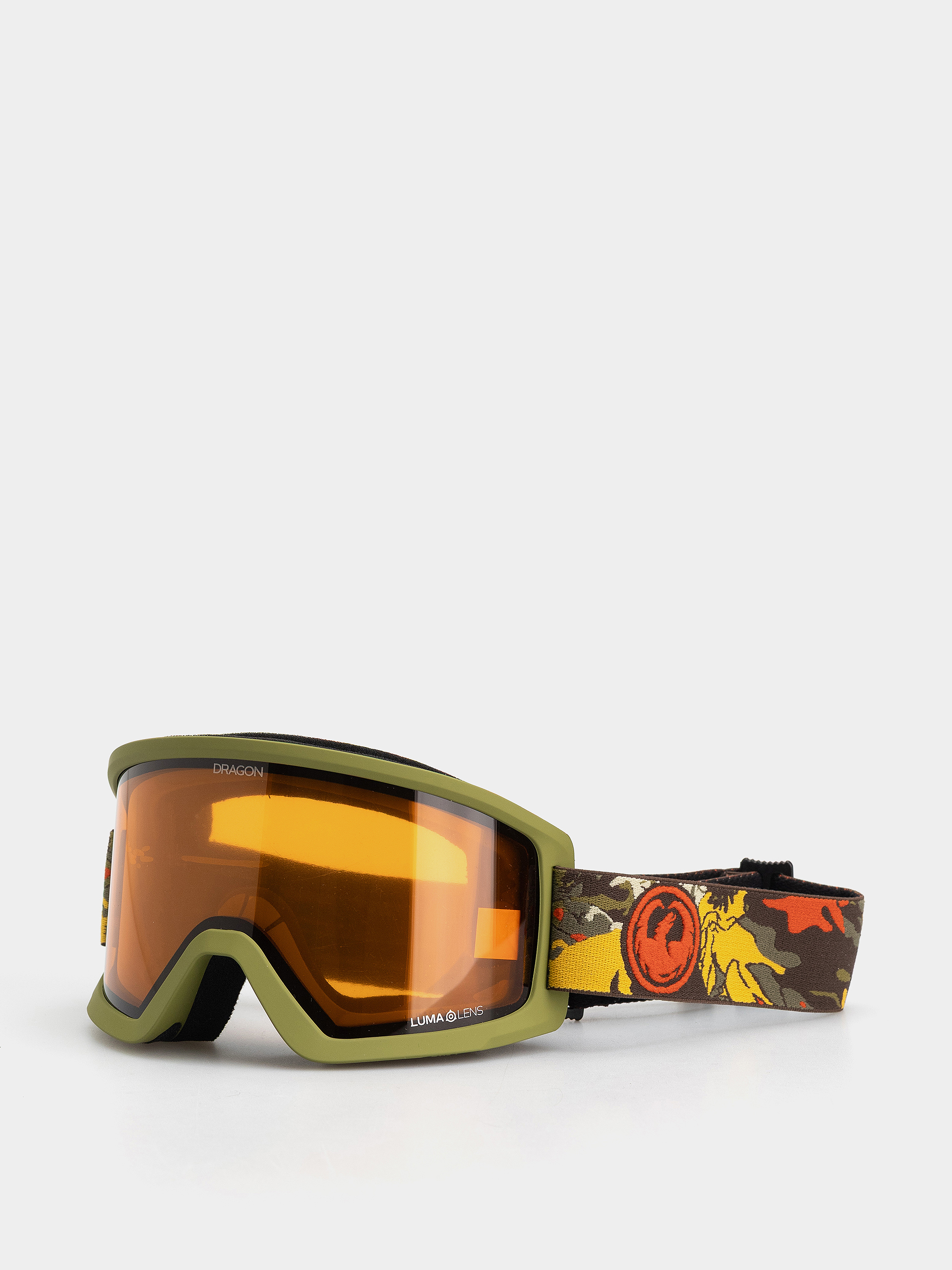 Ochelari pentru snowboard Dragon DX3 L OTG (leafycamo/lumalens amber)
