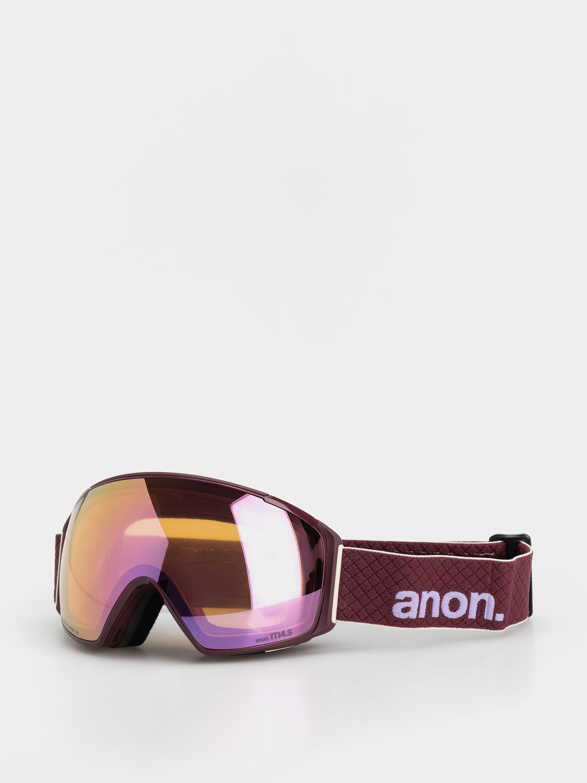 Ochelari pentru snowboard Anon M4S Toric Mfi (deep cherry/perceive cloudy pink)