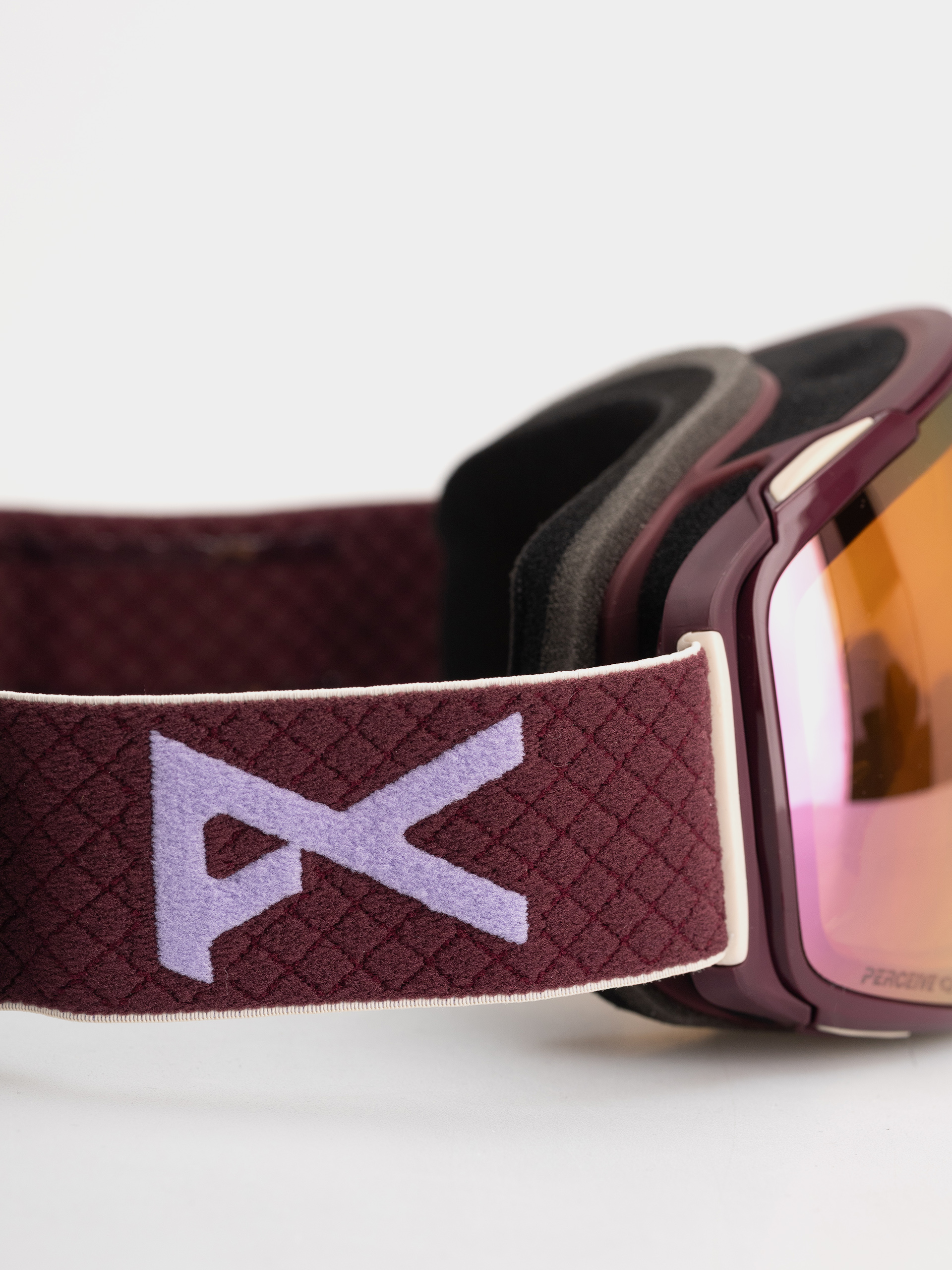 Ochelari pentru snowboard Anon M4S Toric Mfi (deep cherry/perceive cloudy pink)
