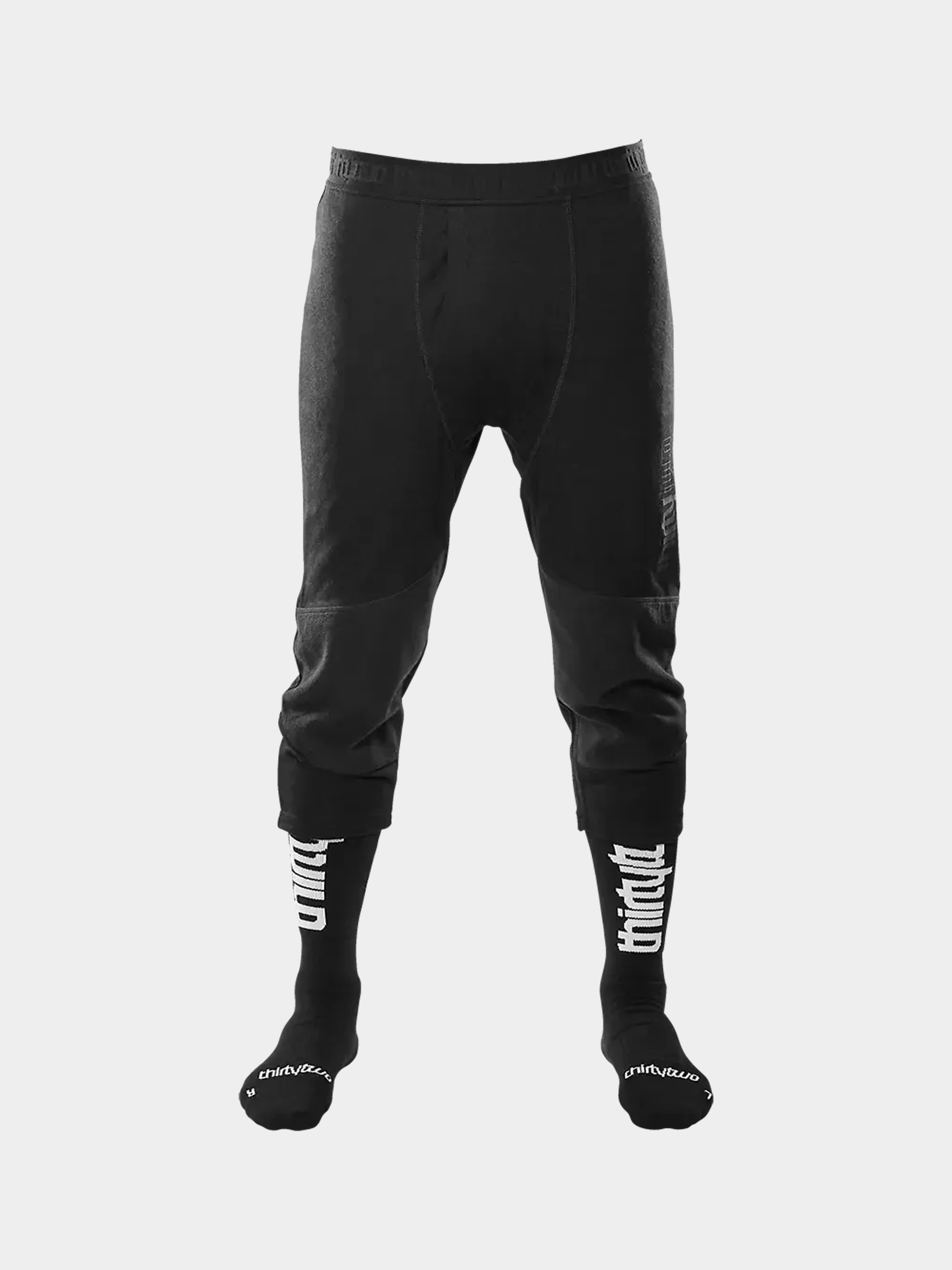 Colanți termici ThirtyTwo Ridelite Merino Knicker (black/black)
