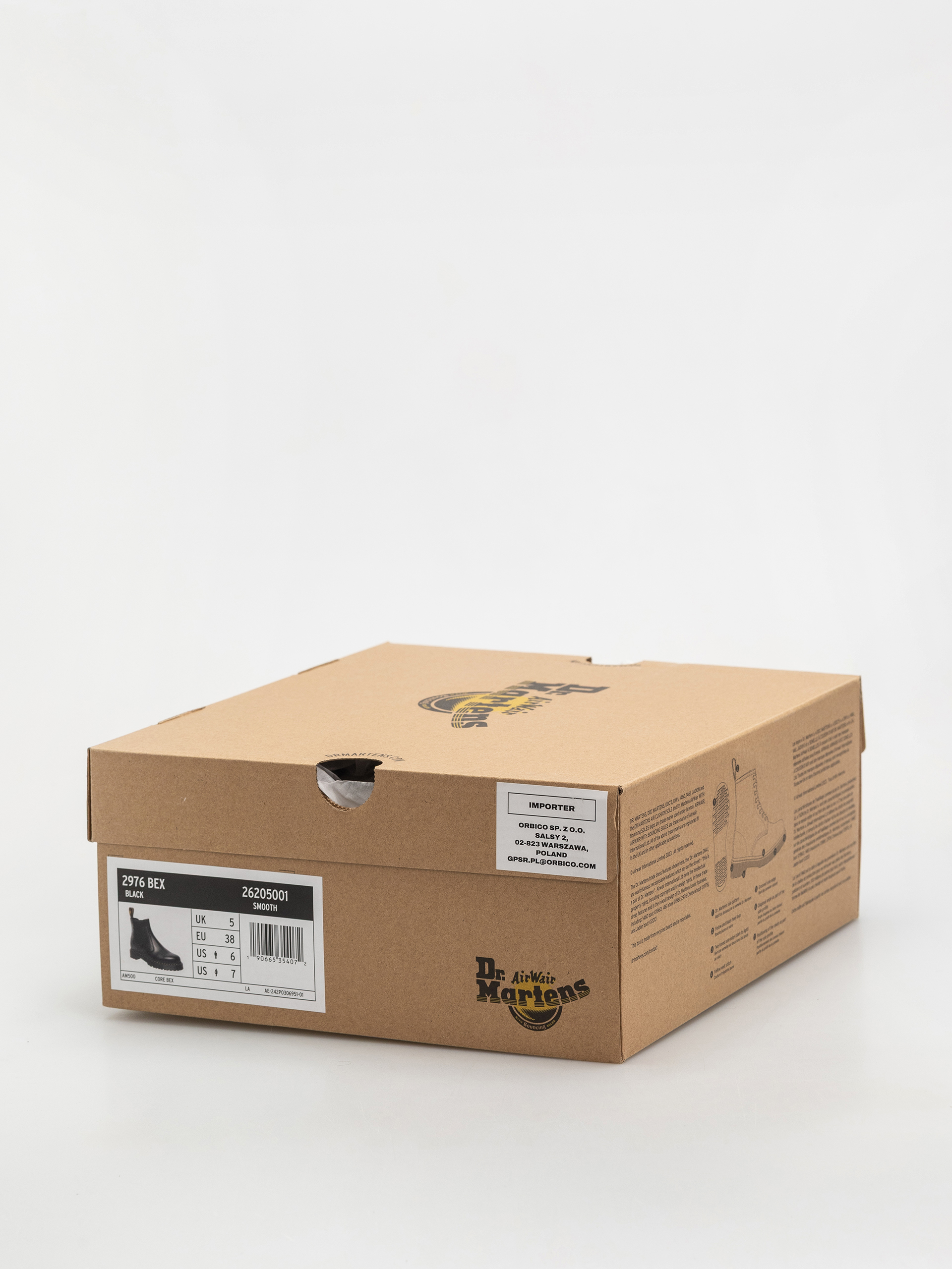 Pantofi Dr. Martens 2976 Bex Chelsea (black smooth)