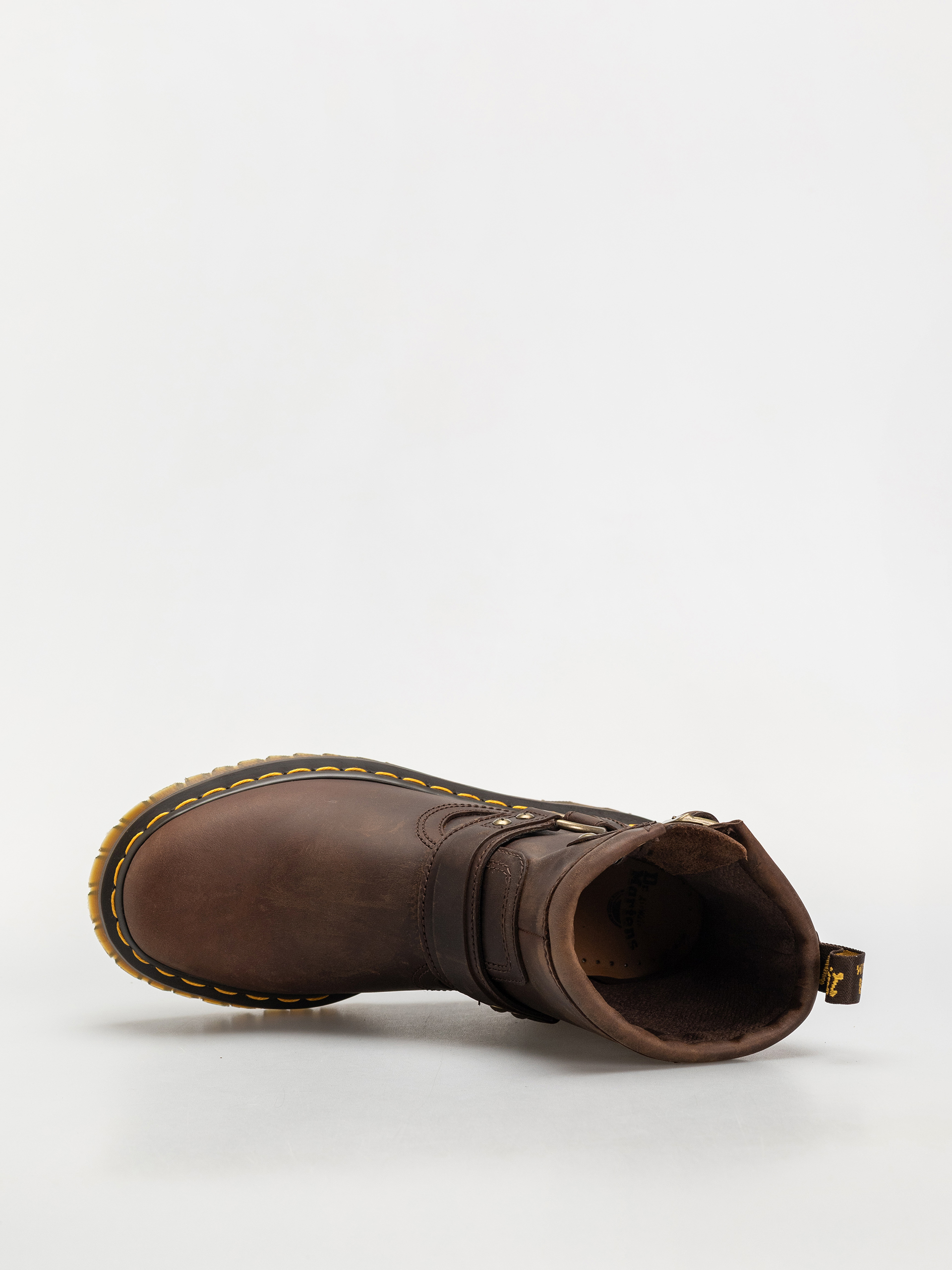 Pantofi Dr. Martens Anistone HRNS Ankle (dark brown crazy horse)