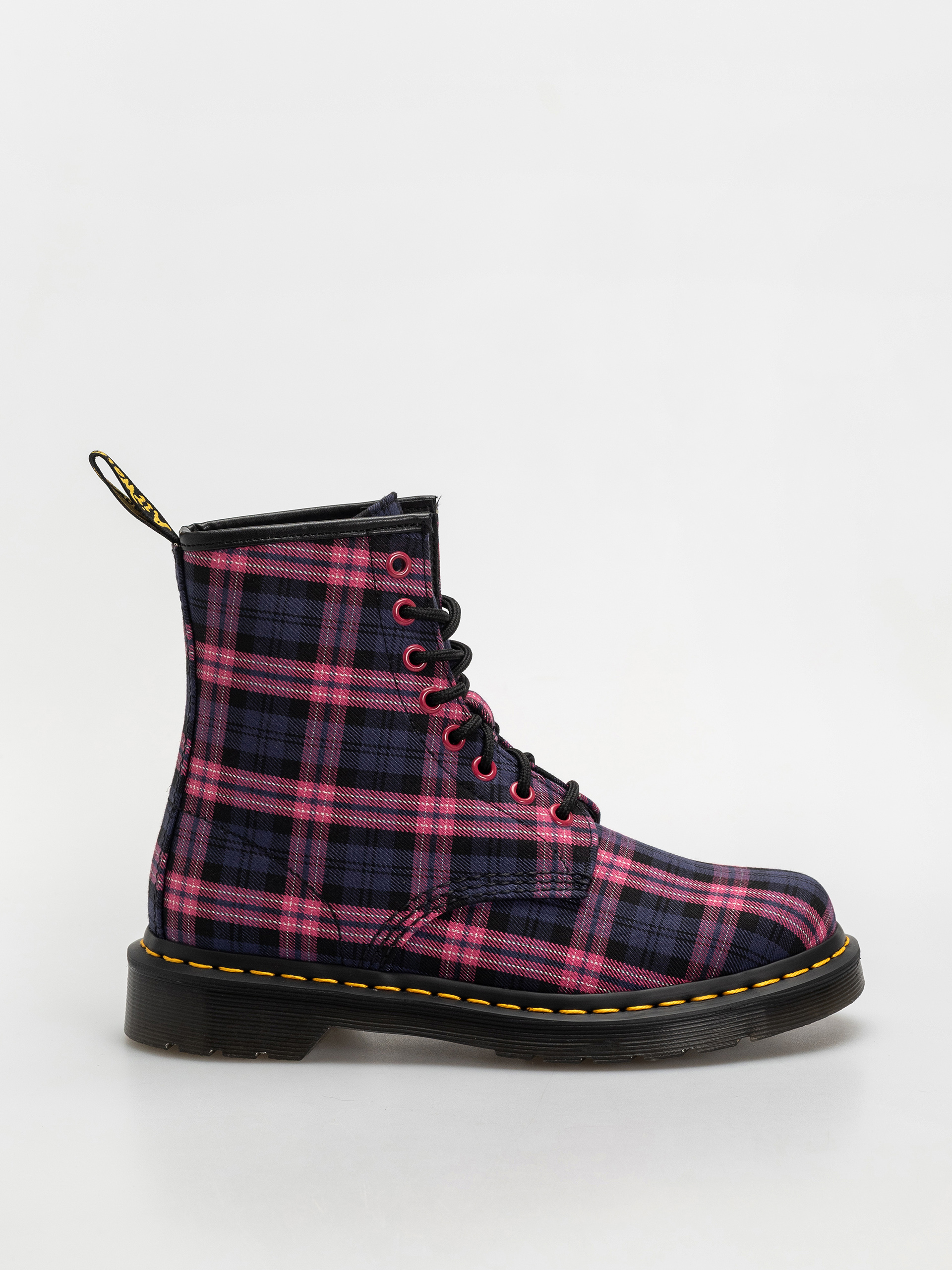 Pantofi Dr. Martens 1460 Wmn (pink multi tartan)