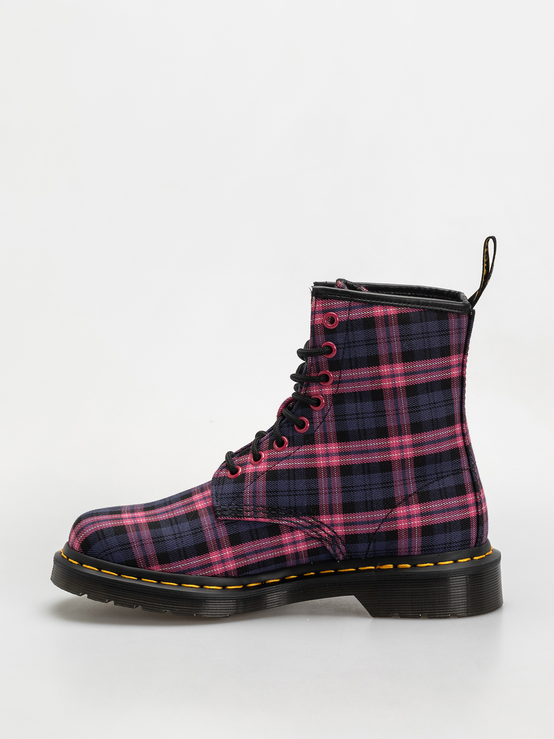 Pantofi Dr. Martens 1460 Wmn (pink multi tartan)
