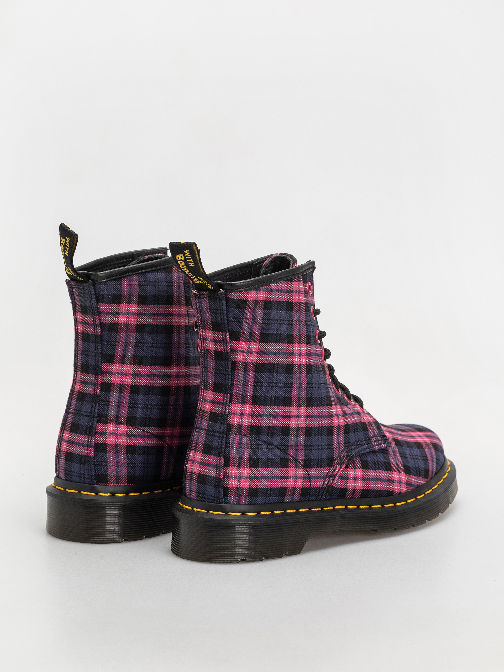 Pantofi Dr. Martens 1460 Wmn (pink multi tartan)