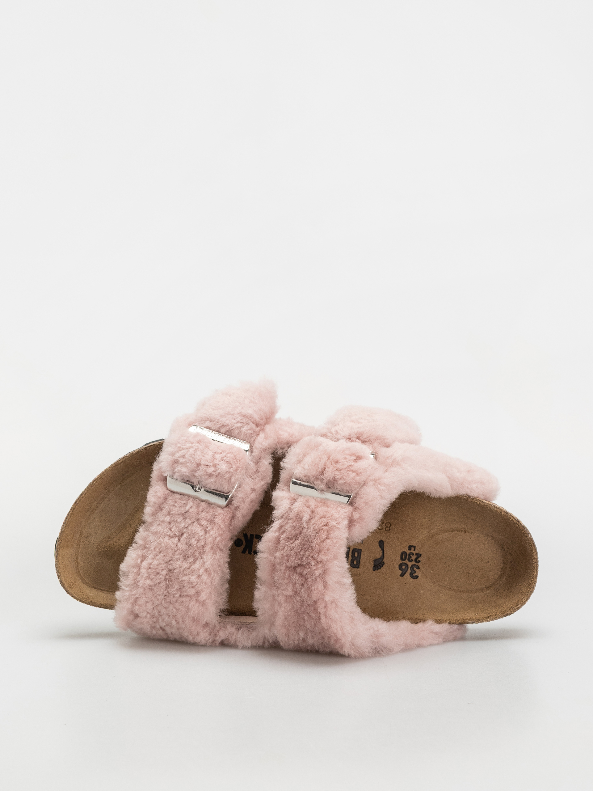 Șlapi Birkenstock Arizona Shearling Cover Upper Narrow Wmn (crystal rose)