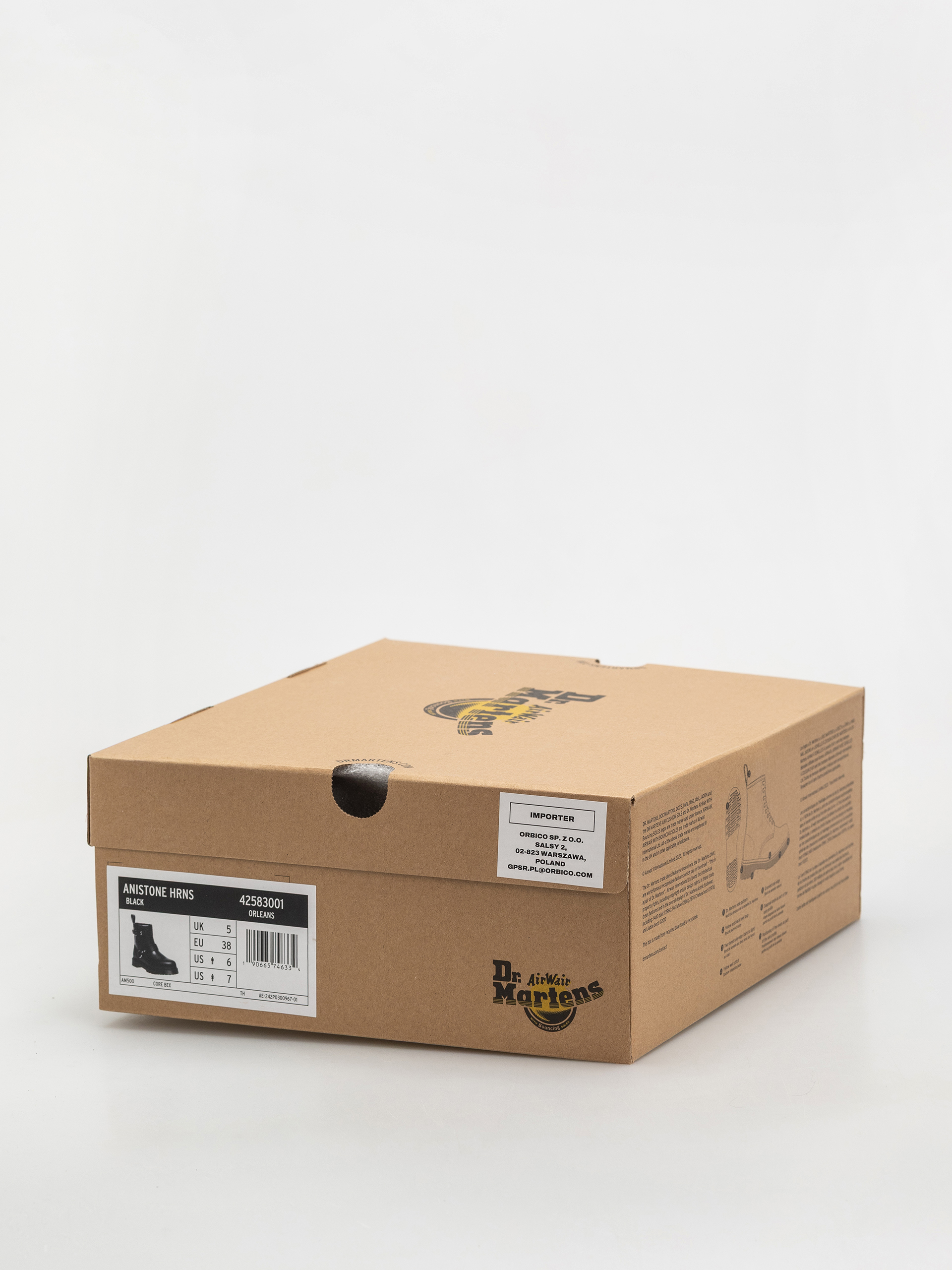 Pantofi Dr. Martens Anistone HRNS Ankle (black orleans)