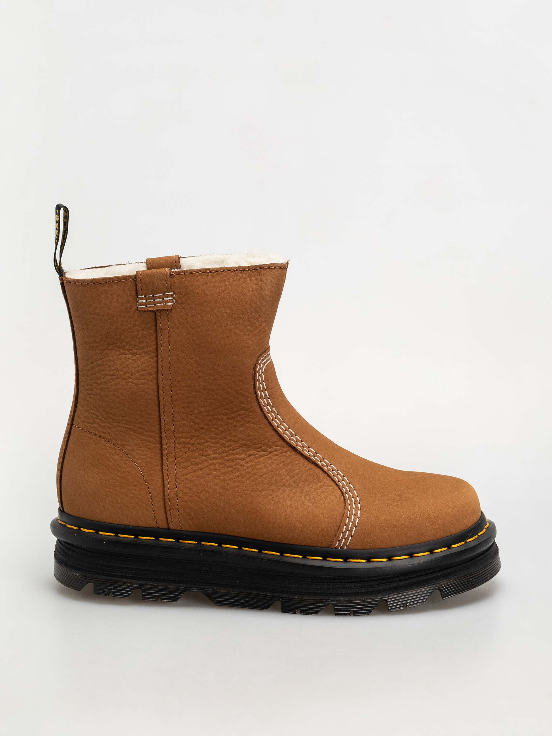 Pantofi Dr. Martens ZebZag Rigger WL Rigger Wmn (desert brown milled nubuck wp)
