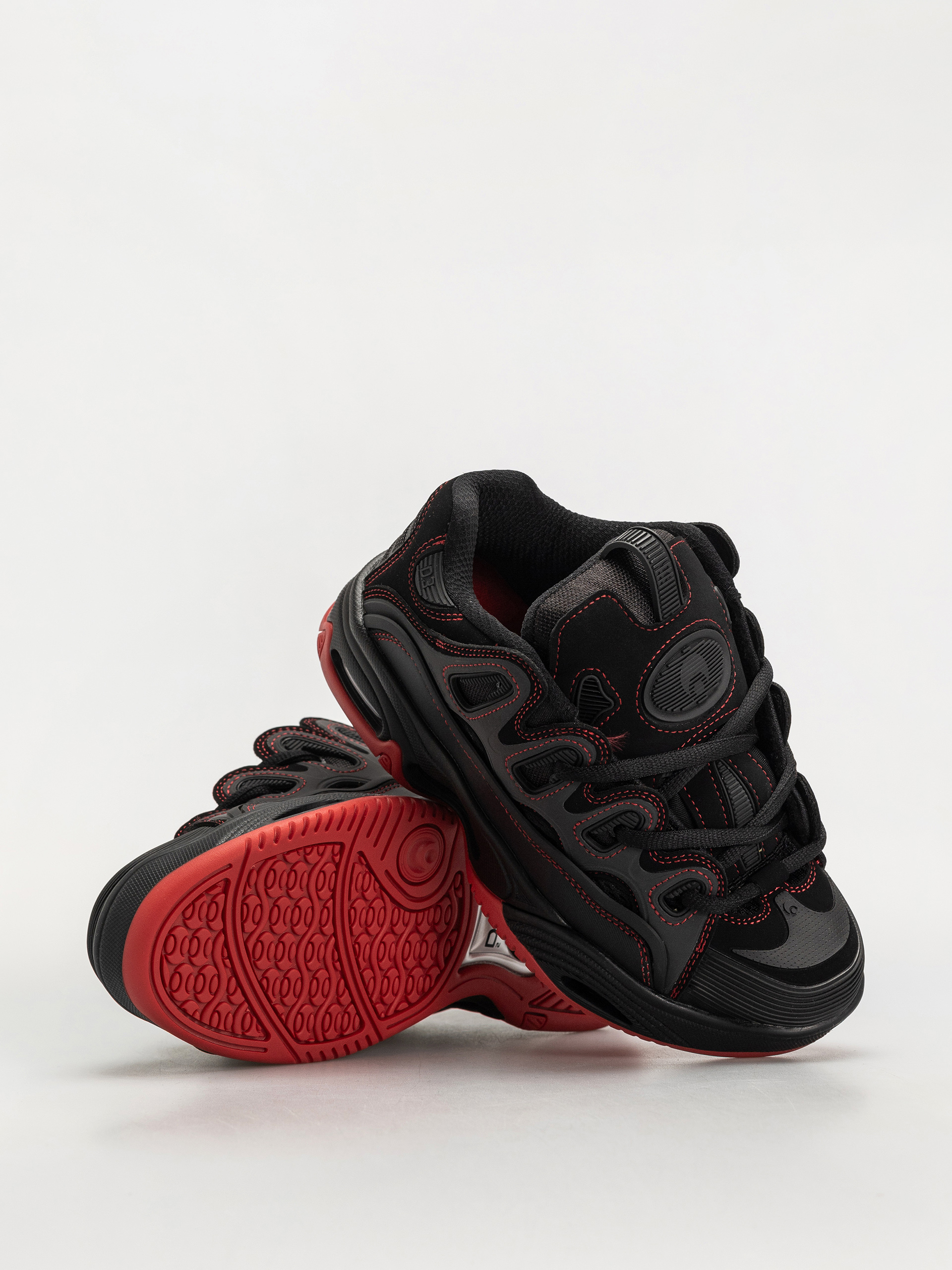 Pantofi Osiris D3 2001 (black/red/red)
