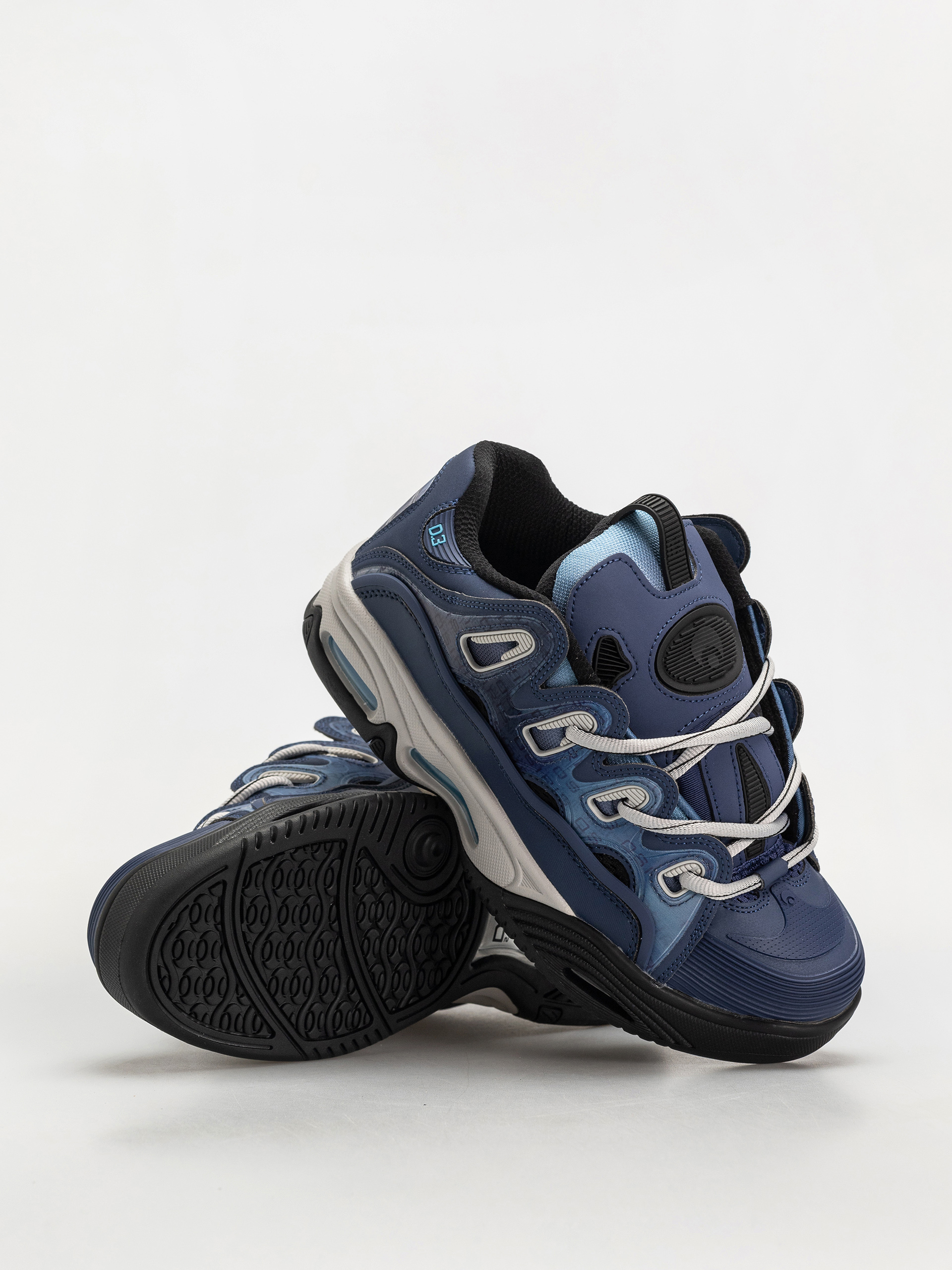 Pantofi Osiris D3 2001 (navy/grey/blue)