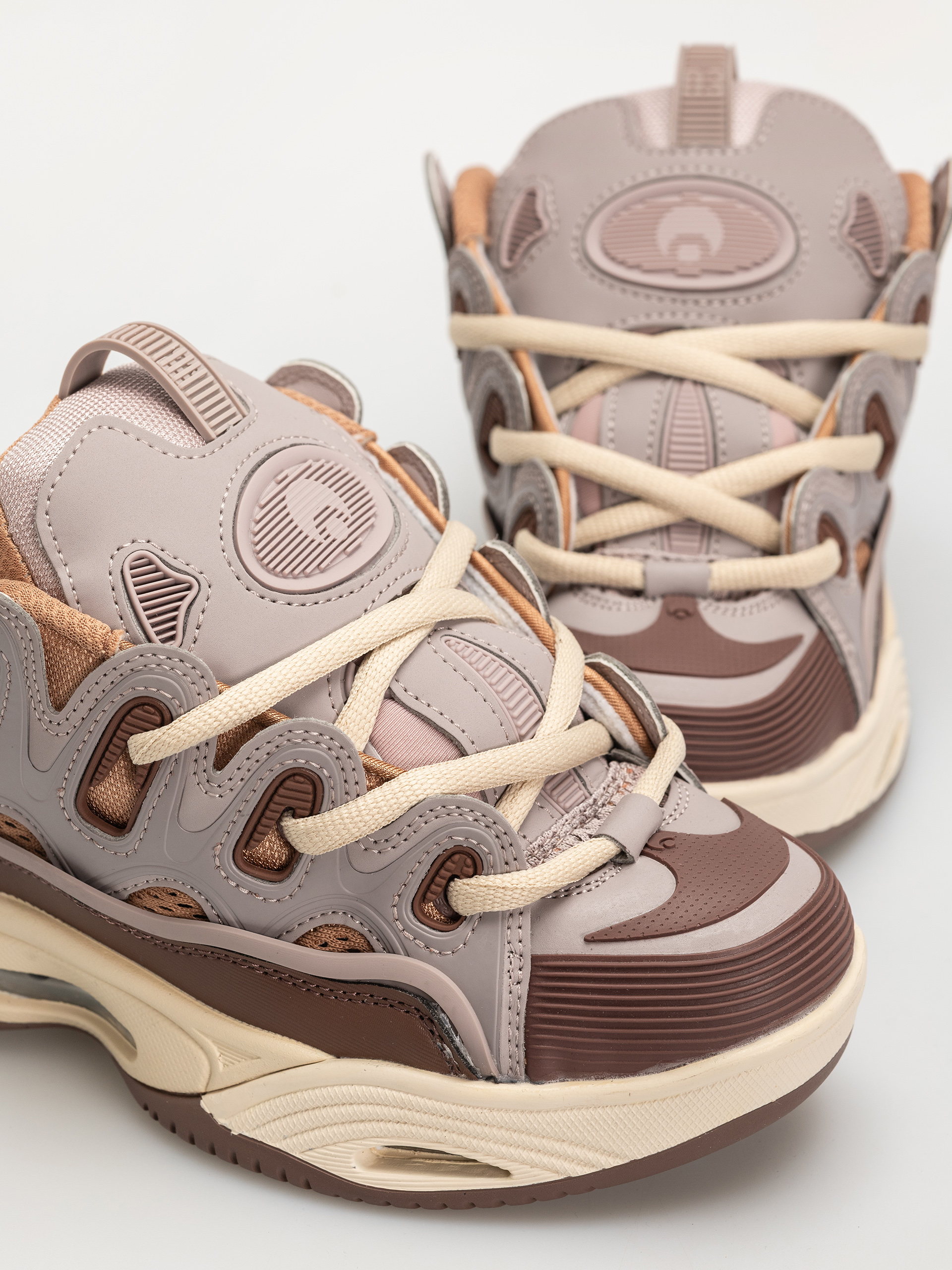 Pantofi Osiris D3 2001 (tan/plum/lilac)