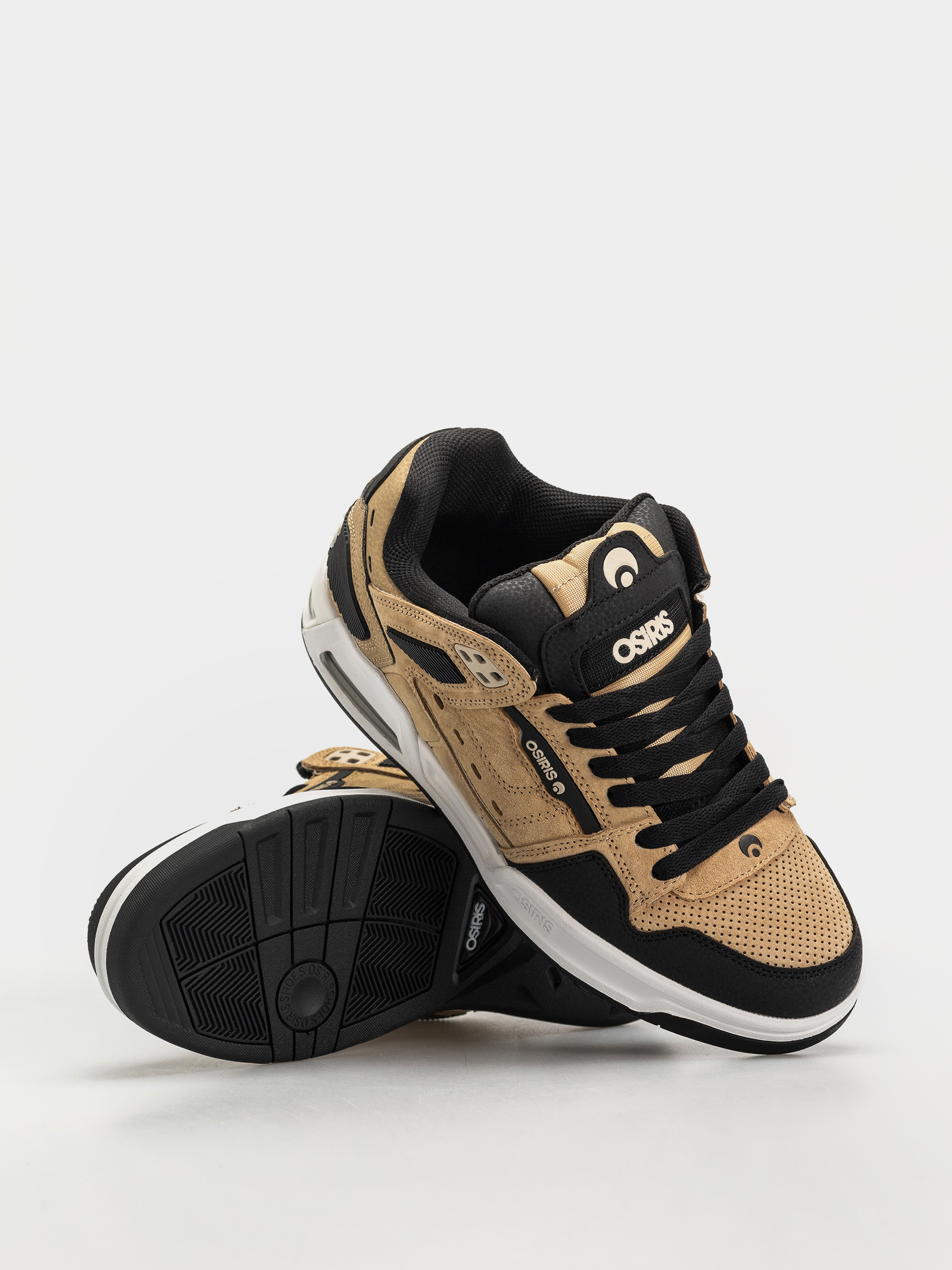 Pantofi Osiris Peril (tan/black/white)