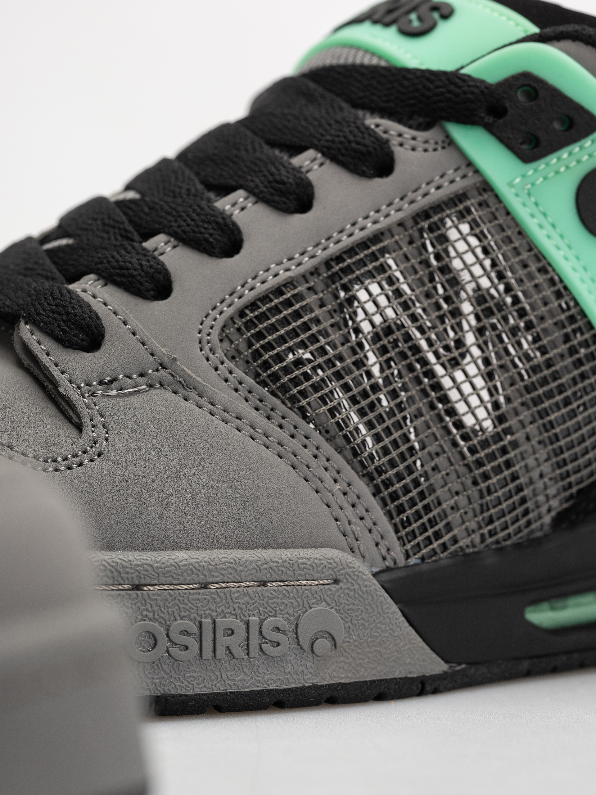 Pantofi Osiris Pixel (blk/chr/grn glow)