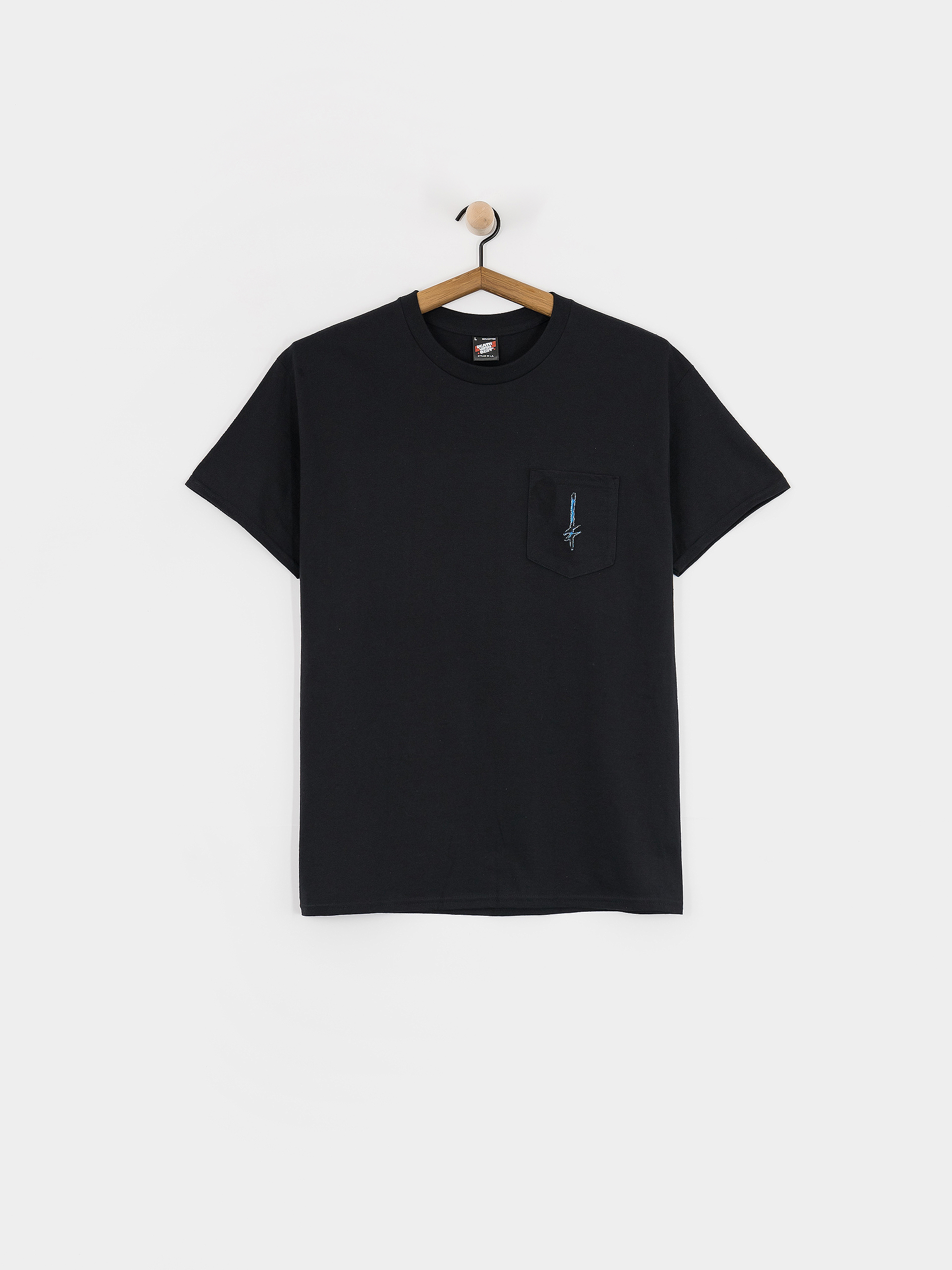 Tricou Deathwish Chrome Pocket (black)