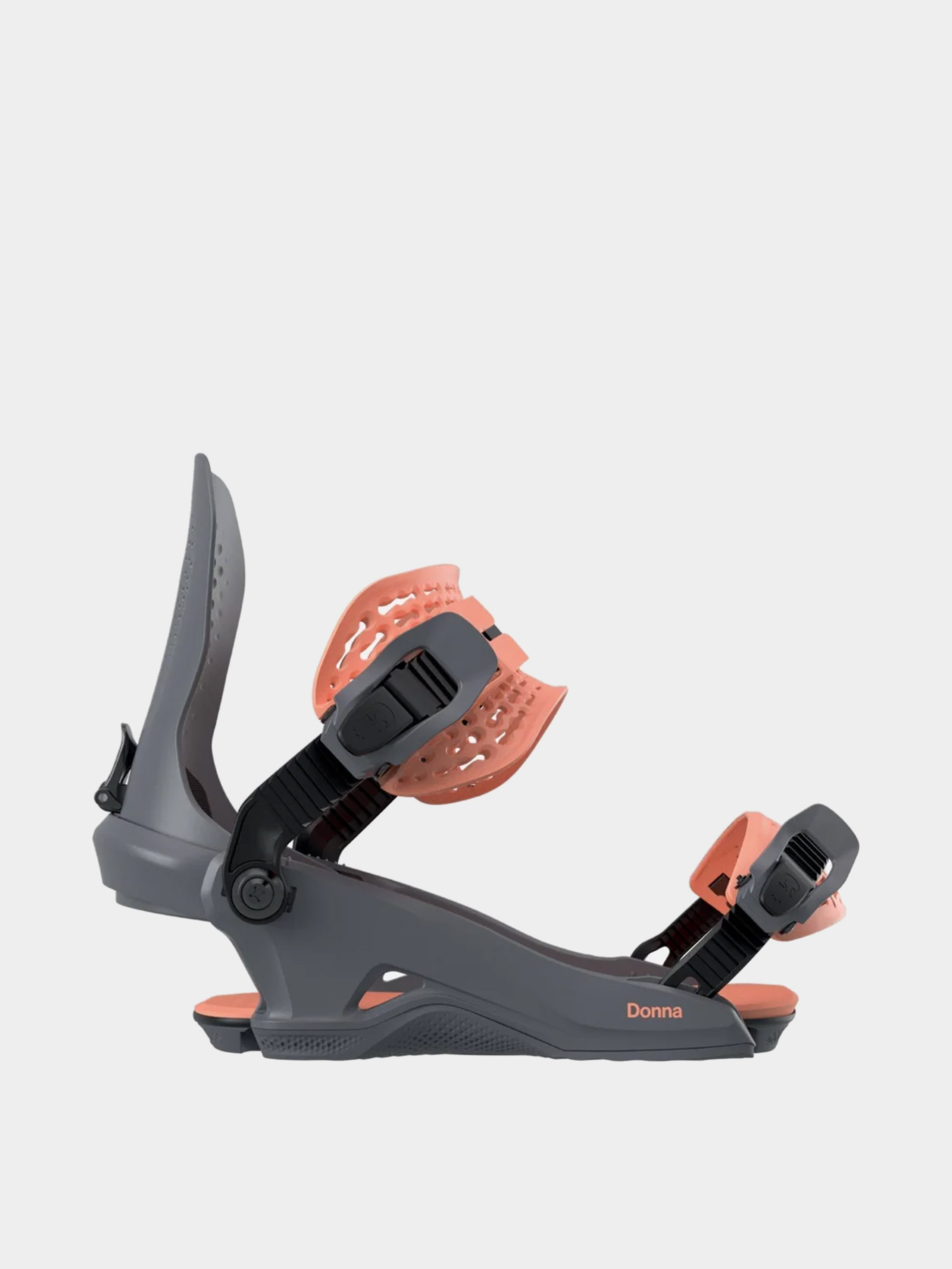 Pentru femei Legături pentru snowboard Bataleon Donna HeelWrap (black peach)