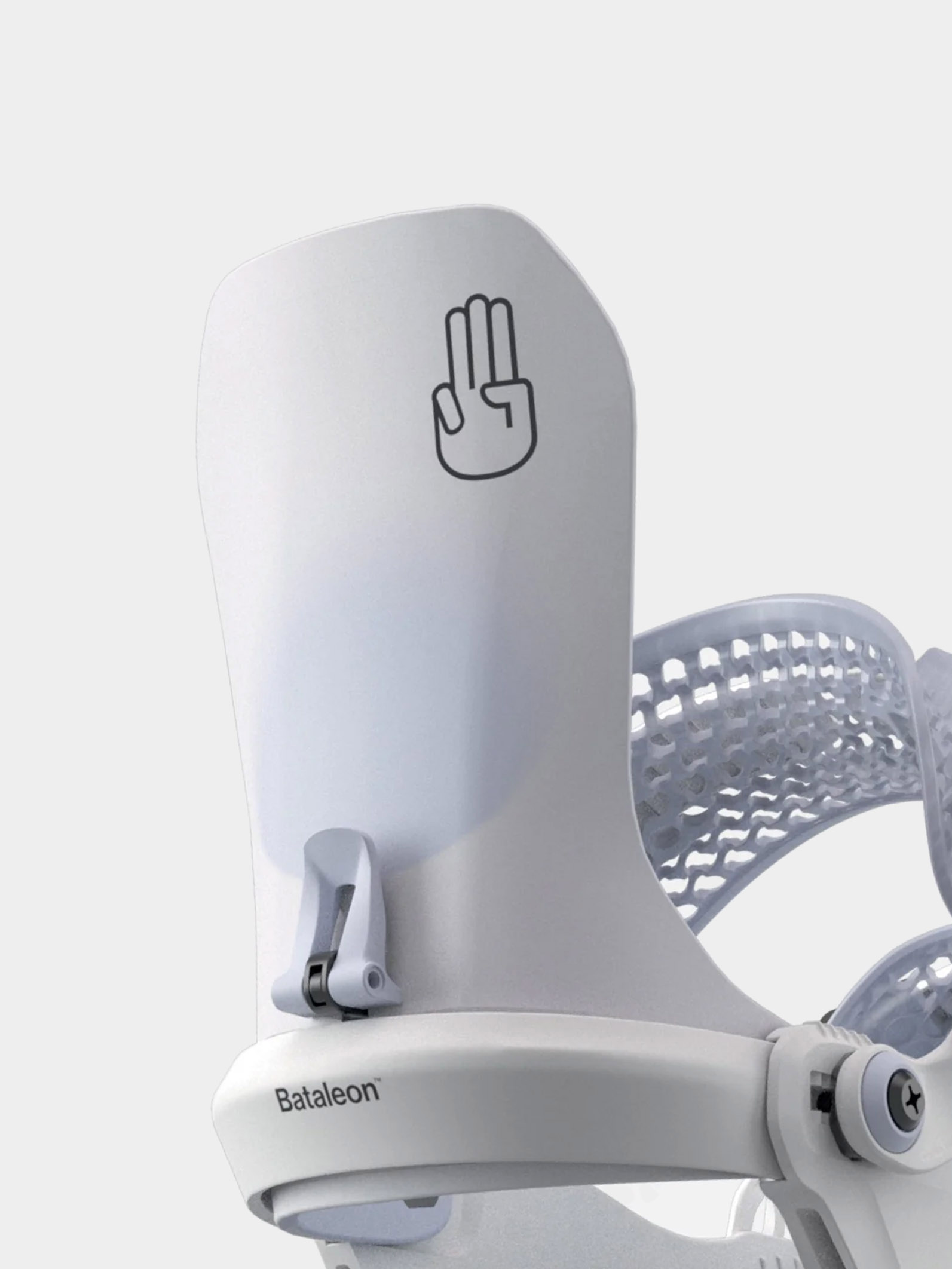 Pentru femei Legături pentru snowboard Bataleon Etna HeelWrap (glacier)