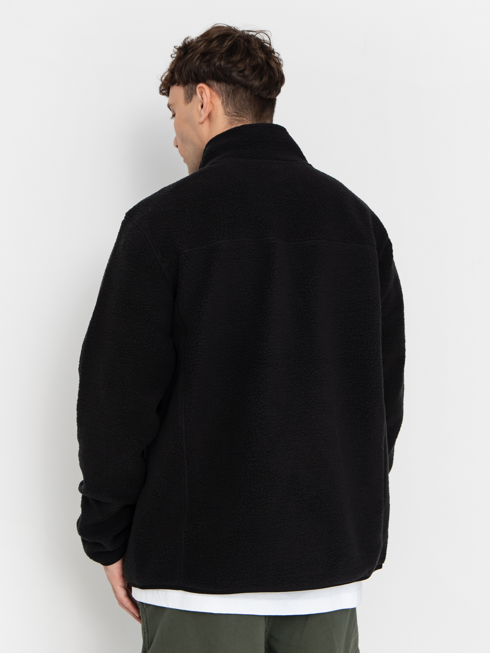 Pentru bărbați Hanorac din fleece Volcom Nelson Sherpa (black)