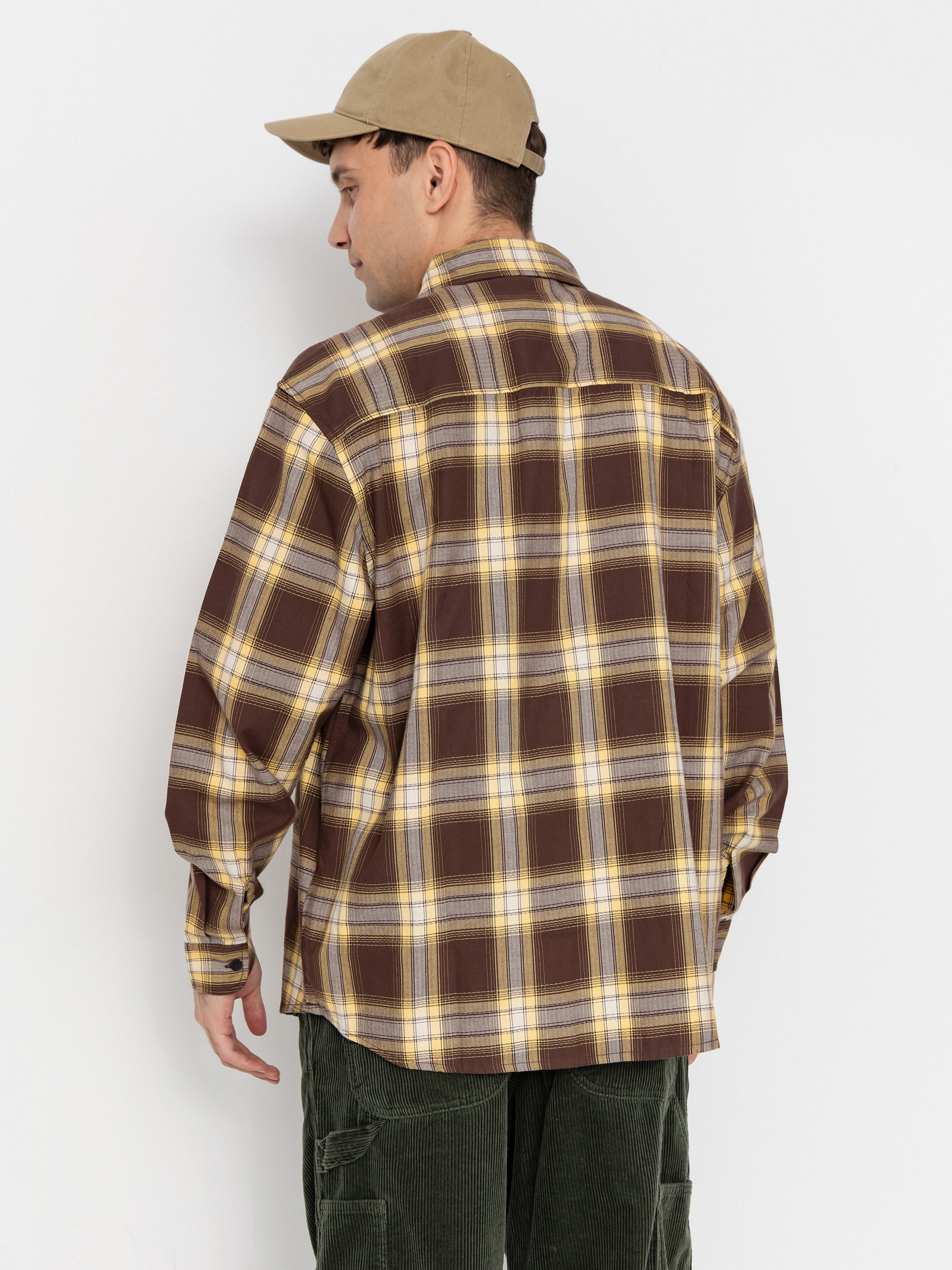 Cămașă Element All Season 1Pkt Lightweight (java/cornsilk plaid)