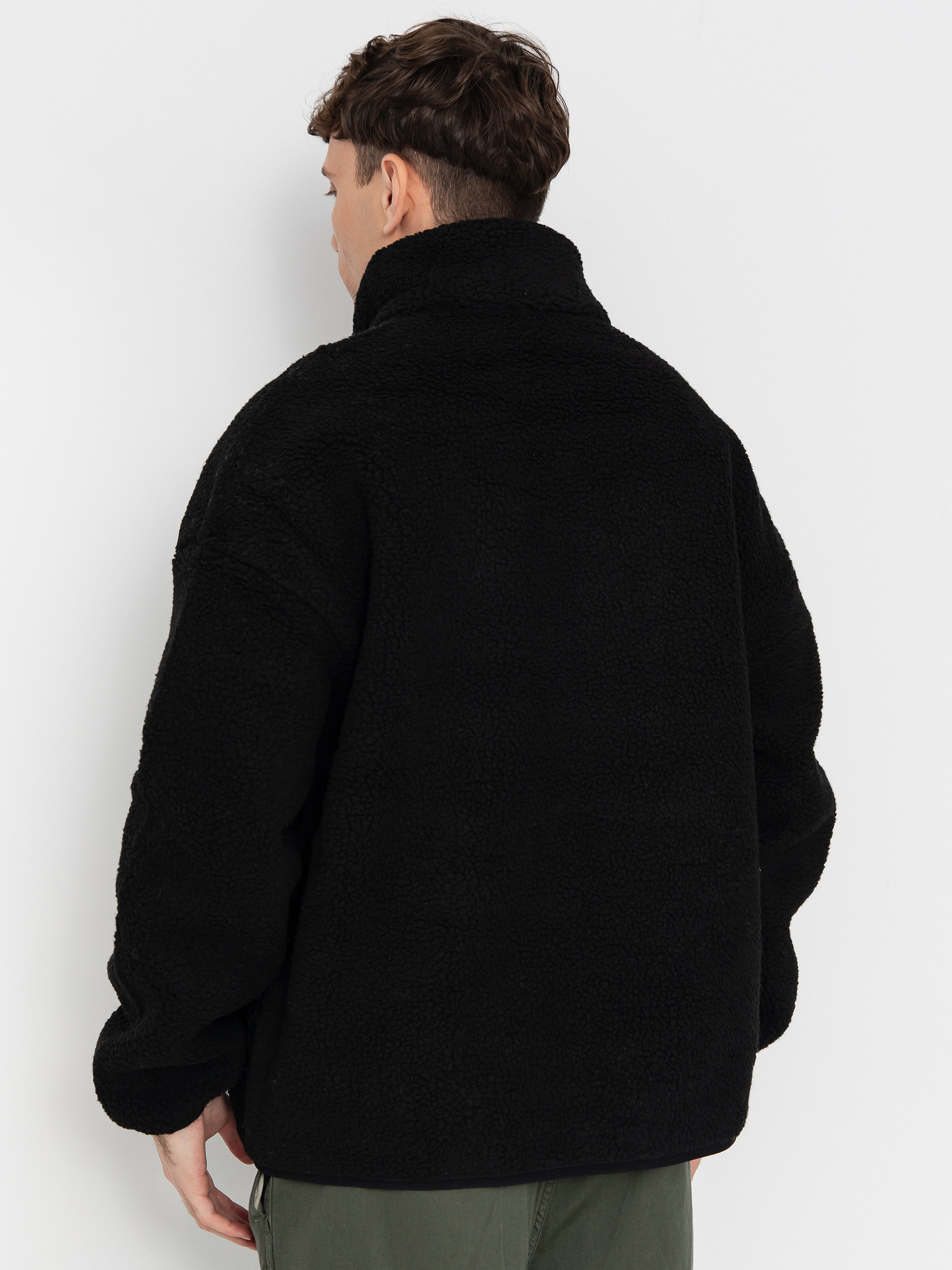 Pentru bărbați Hanorac din fleece Picture Hafdals Embro (black)